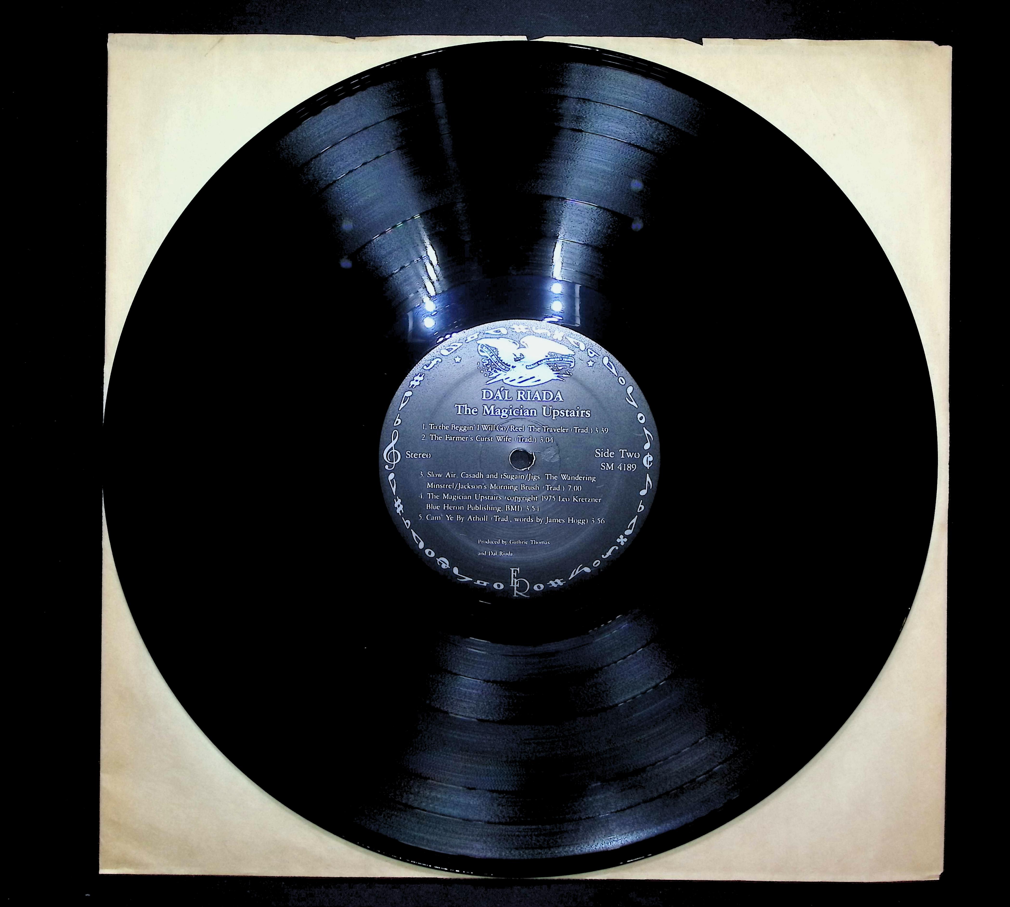 Dal Riada The Magician Upstairs 1984 LP Folk, World, & Country
