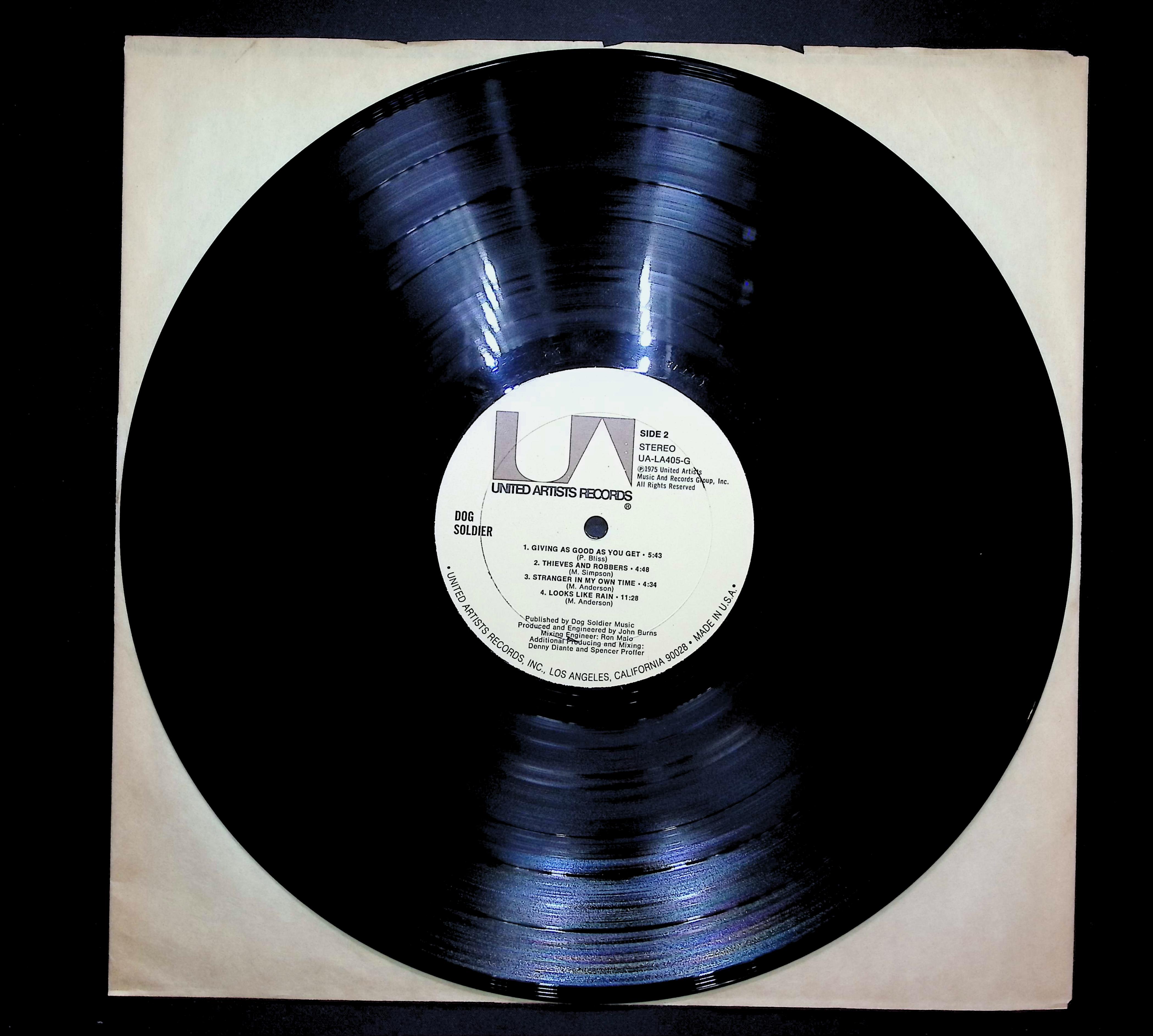 Dog Soldier Dog Soldier 1975 LP Rock