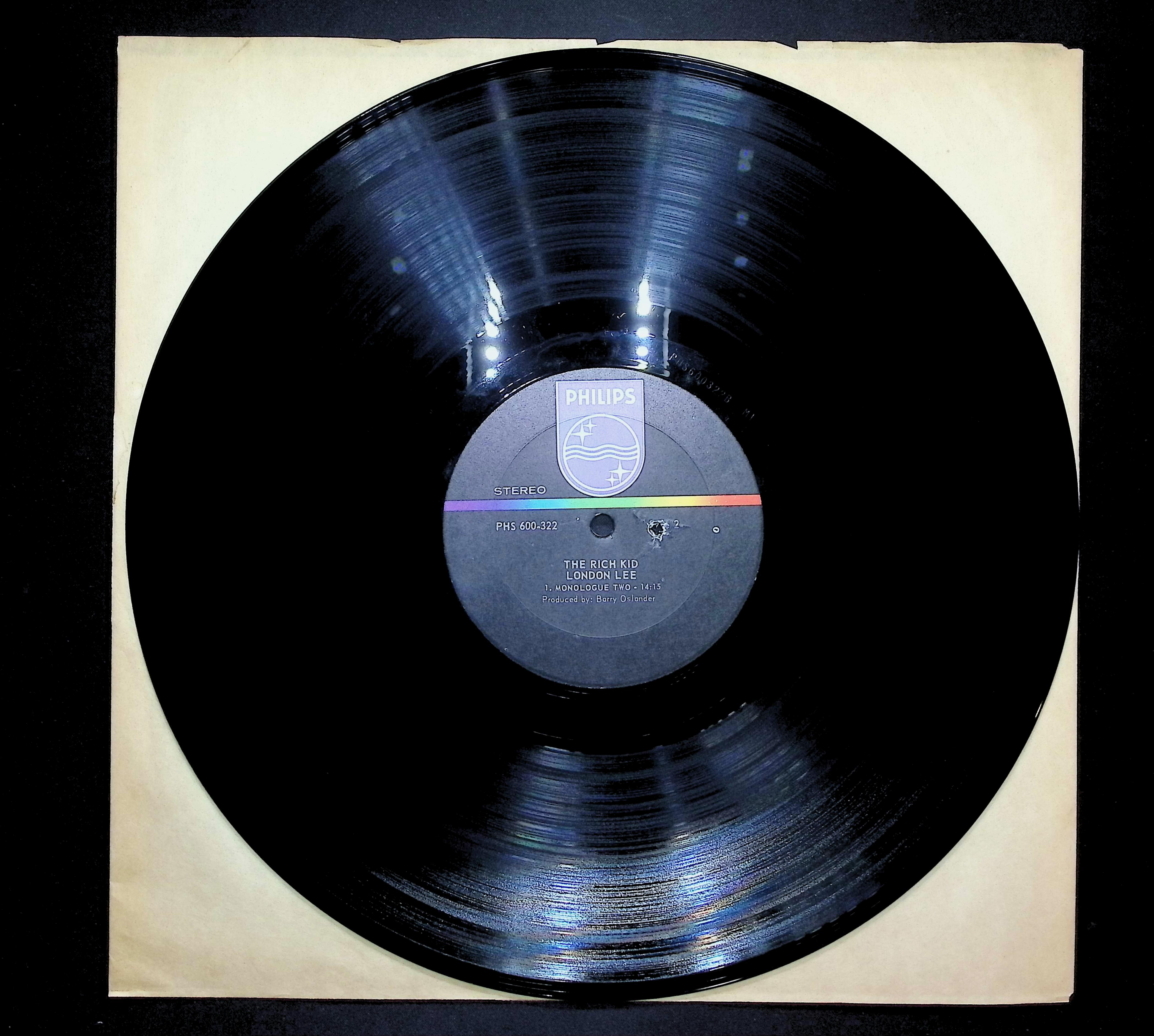 London Lee The Rich Kid 1969 LP Jazz Sides 1 & 2