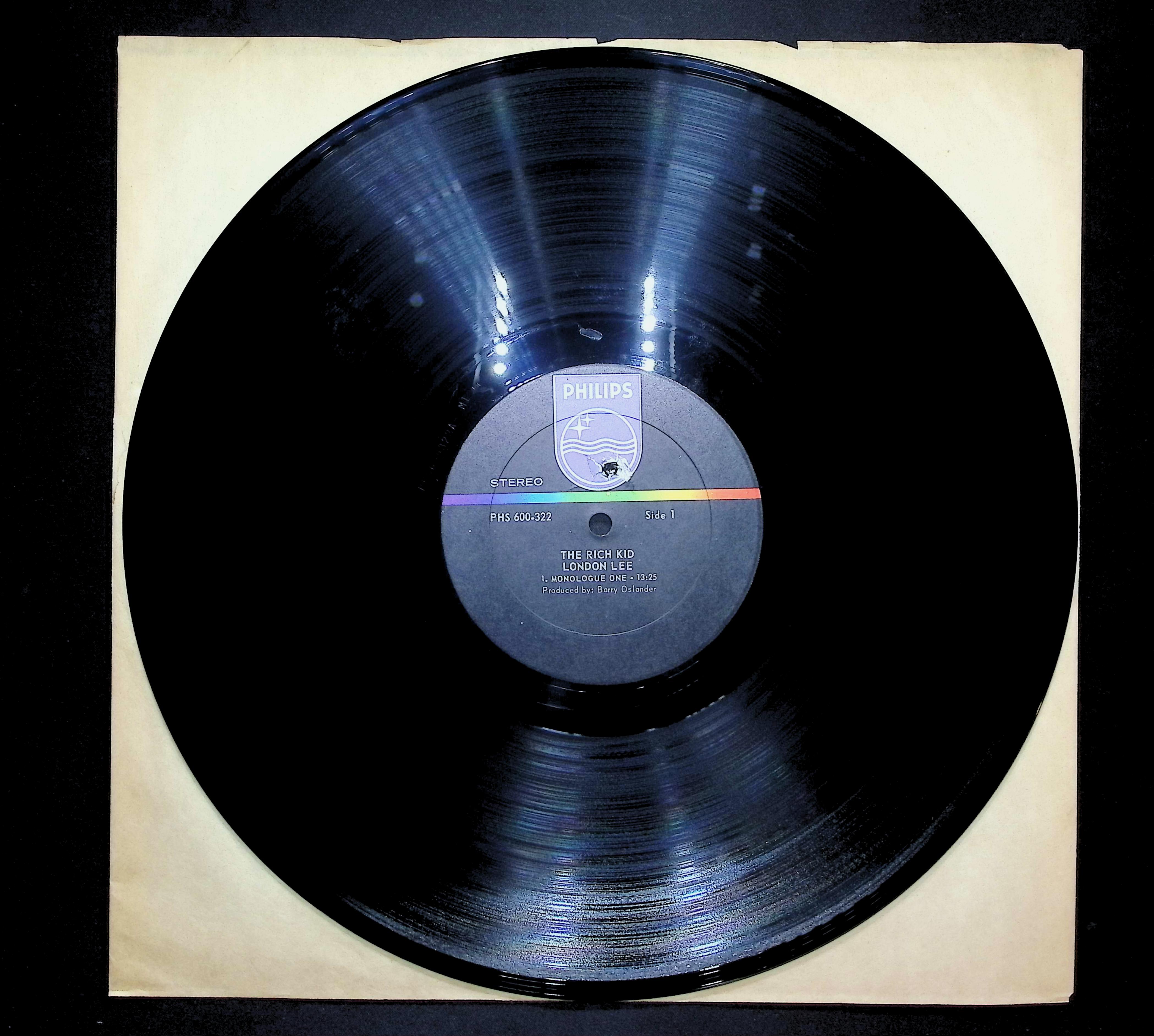 London Lee The Rich Kid 1969 LP Jazz Sides 1 & 2  — image 3