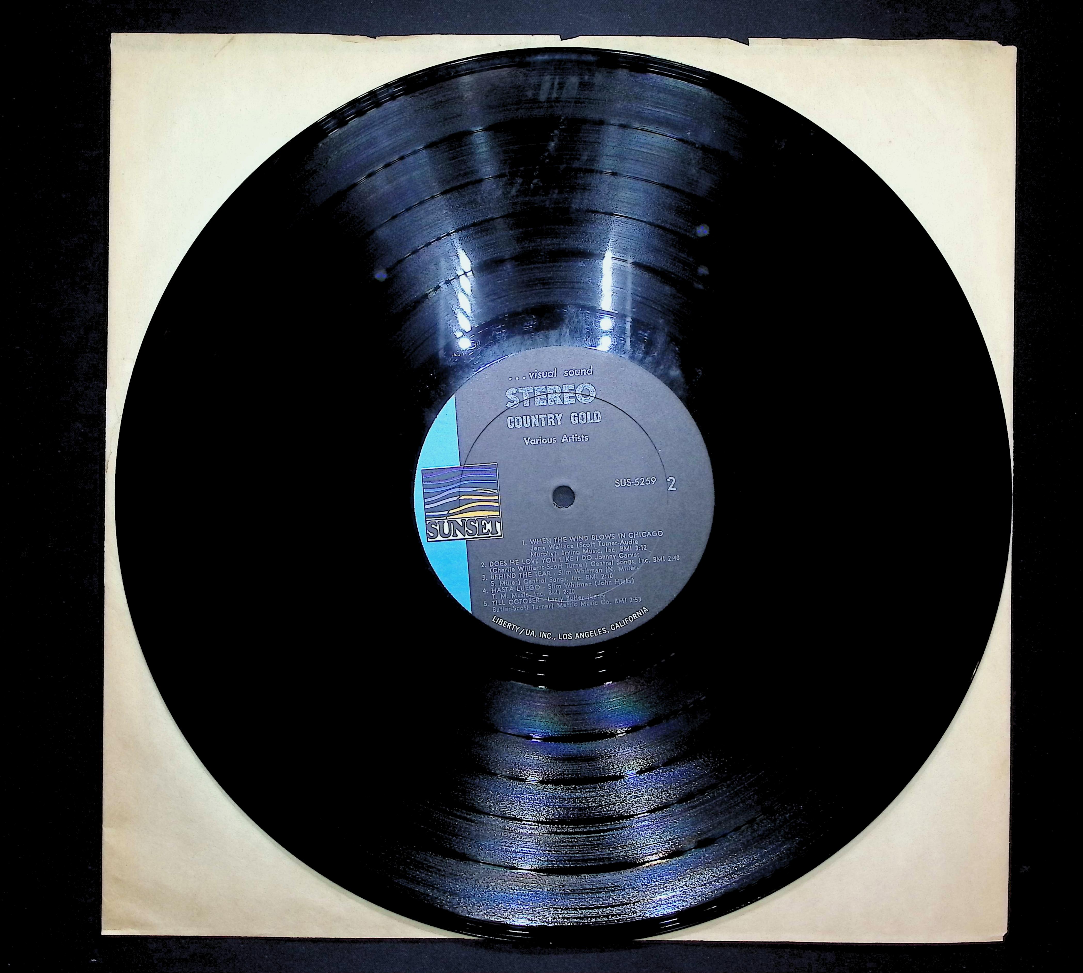 Various Artists Country Gold 1969 LP Folk, World, & Country