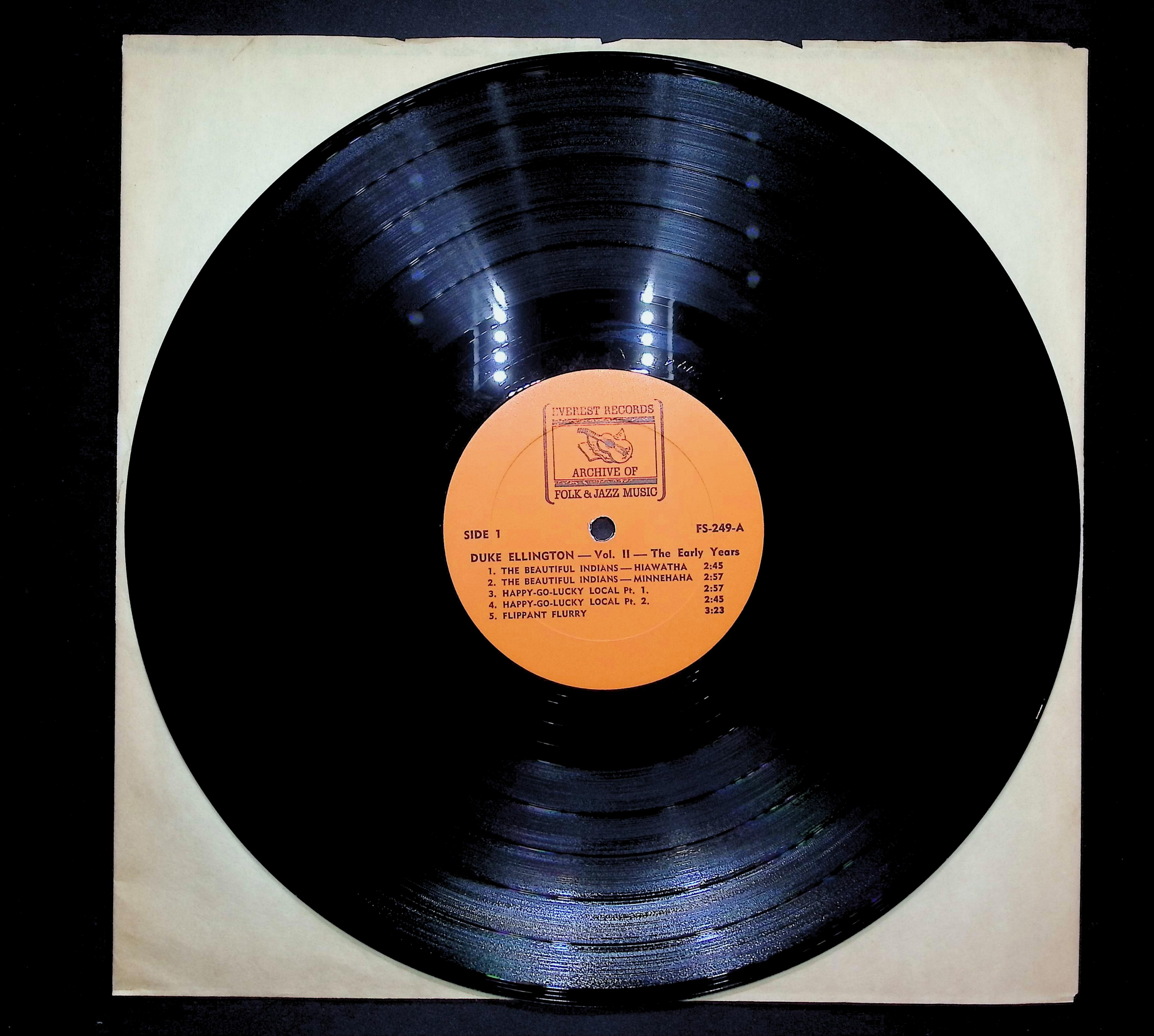 Duke Ellington Vol. II. The Early Years 1970 LP Jazz Side 1 & 2 1970 LP Jazz — image 3
