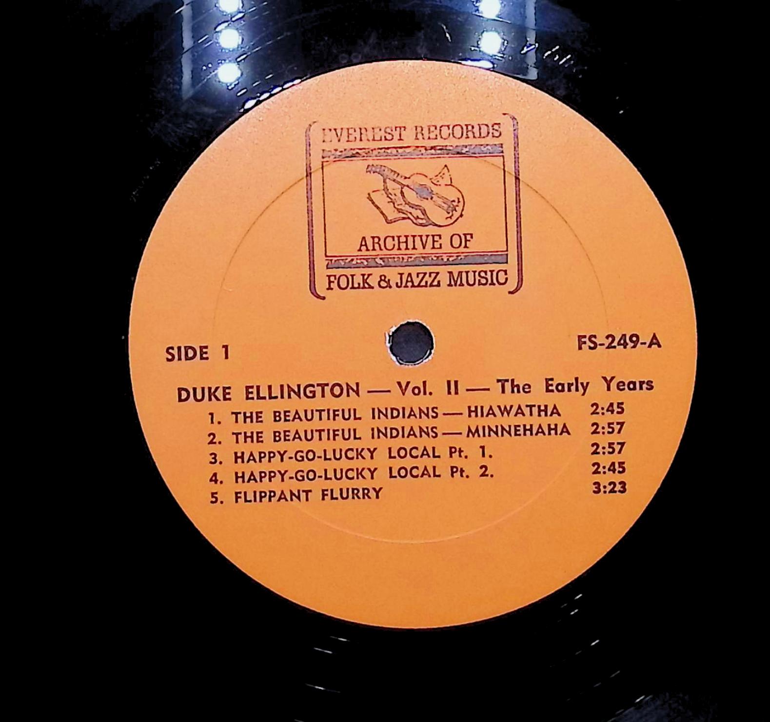 Duke Ellington Vol. II. The Early Years 1970 LP Jazz Side 1 & 2 1970 LP Jazz — image 4