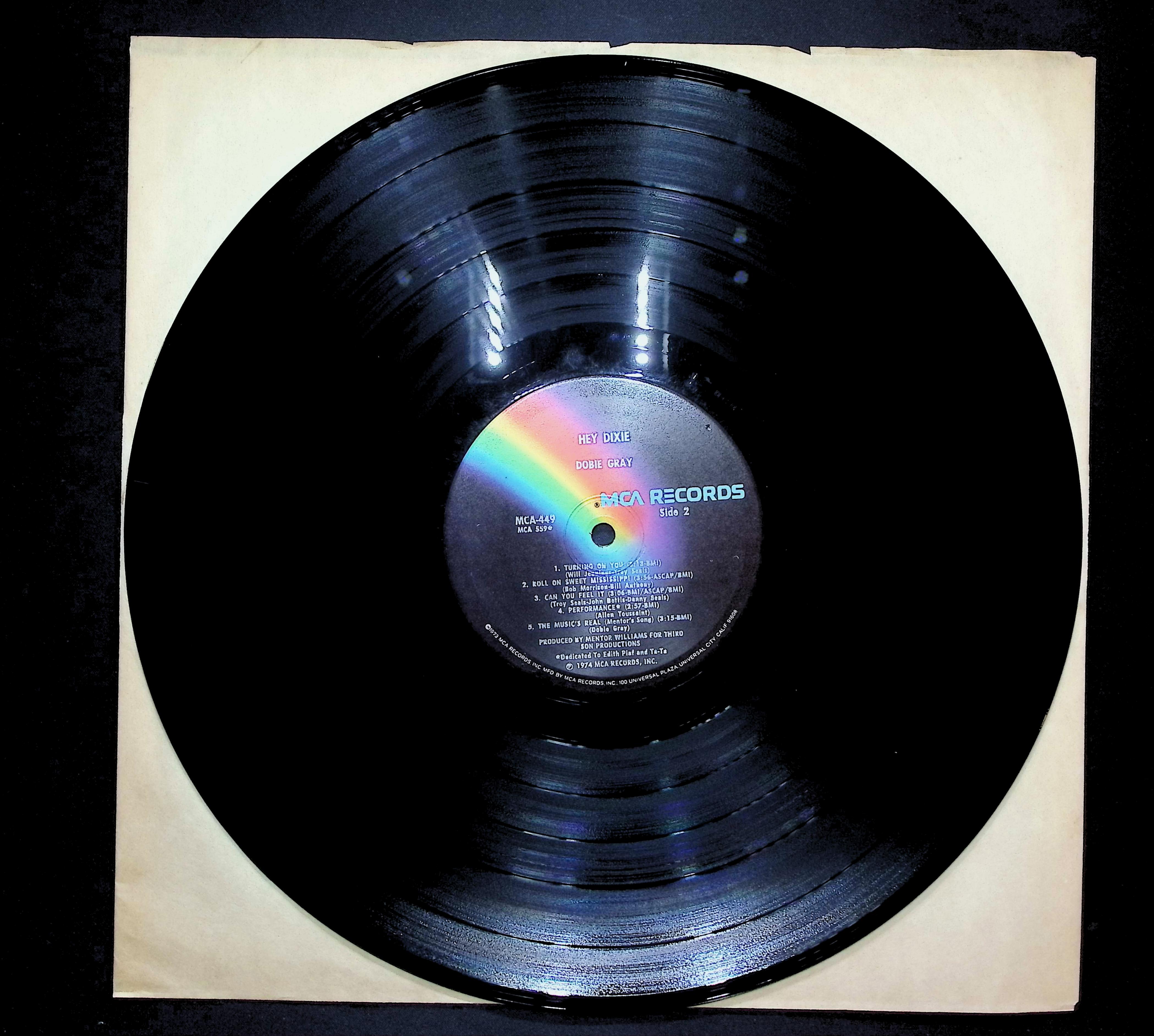 Dobie Gray Hey Dixie 1974 LP Funk / Soul Sides 1 & 2
