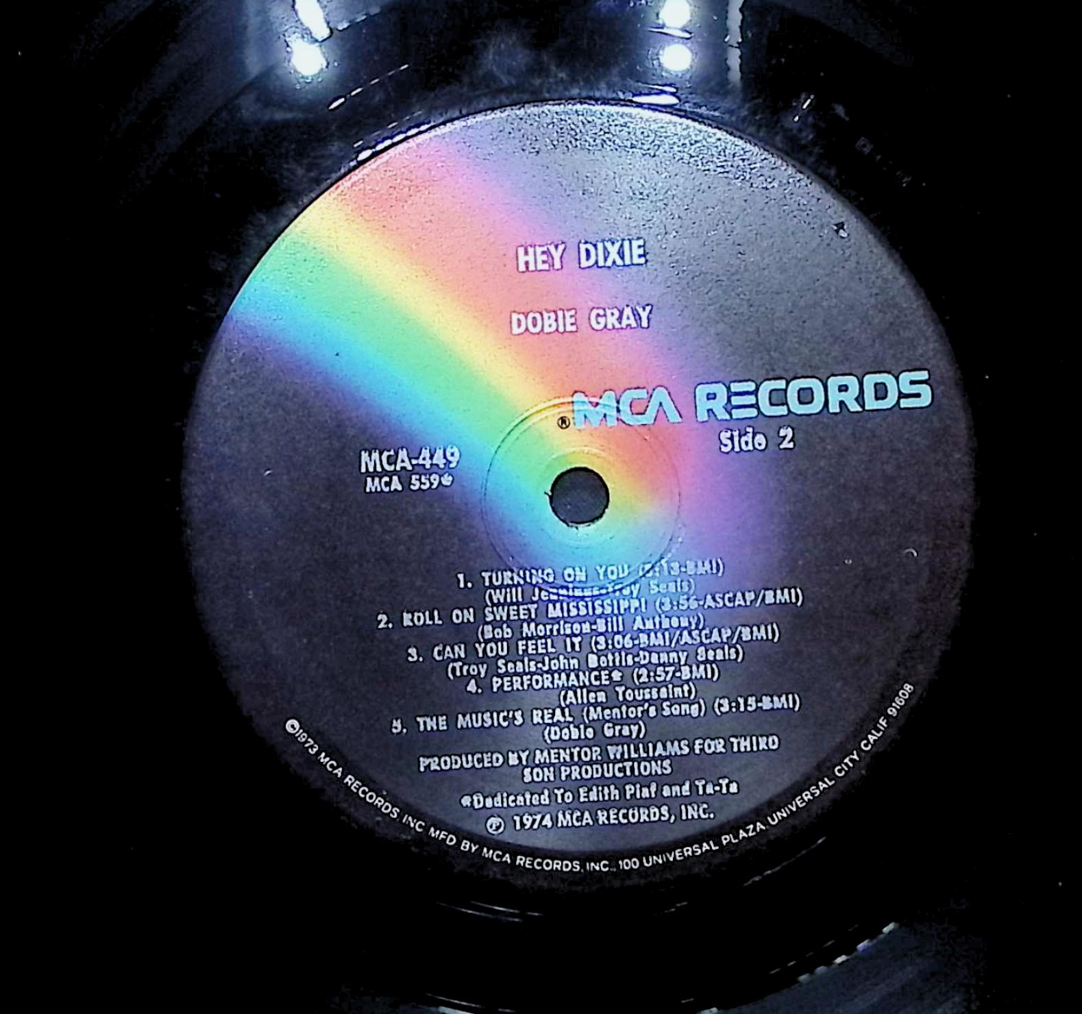 Dobie Gray Hey Dixie 1974 LP Funk / Soul Sides 1 & 2 — image 2