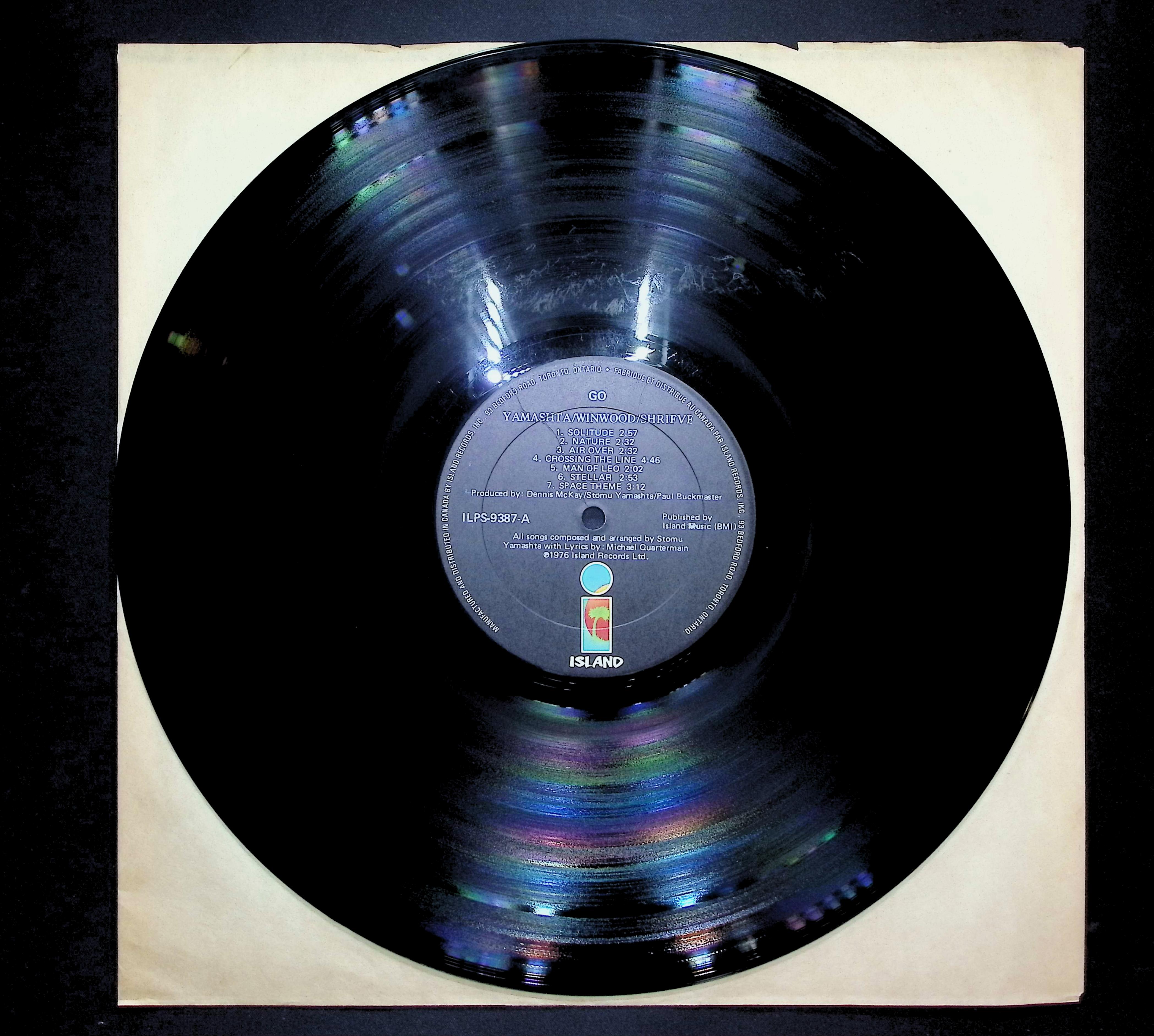 Various Artists Go 1976 LP Electronic Side A & B 1976 LP Electronic Side A & B — image 3