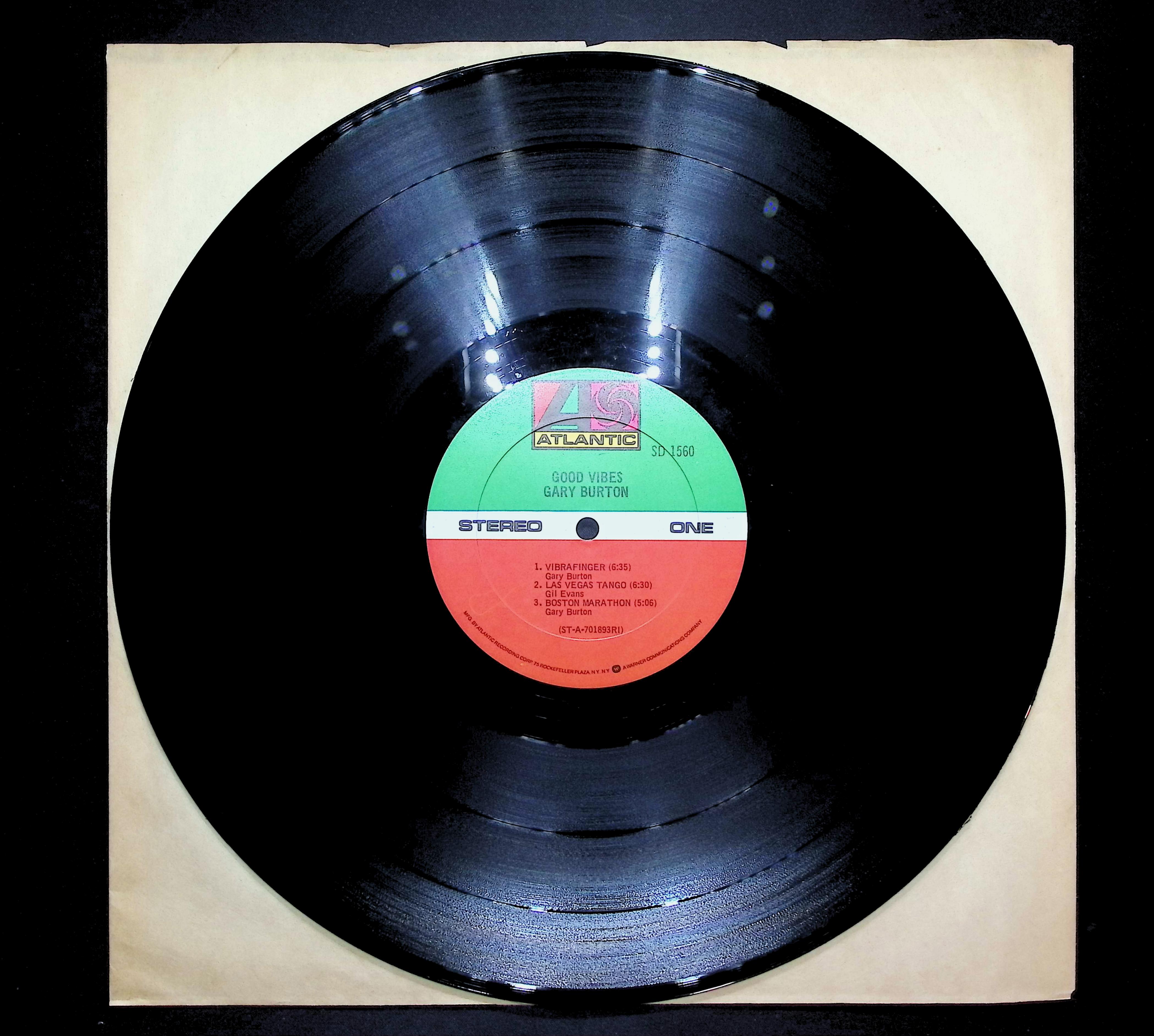 Gary Burton Good Vibes 1970 LP Jazz  — image 3