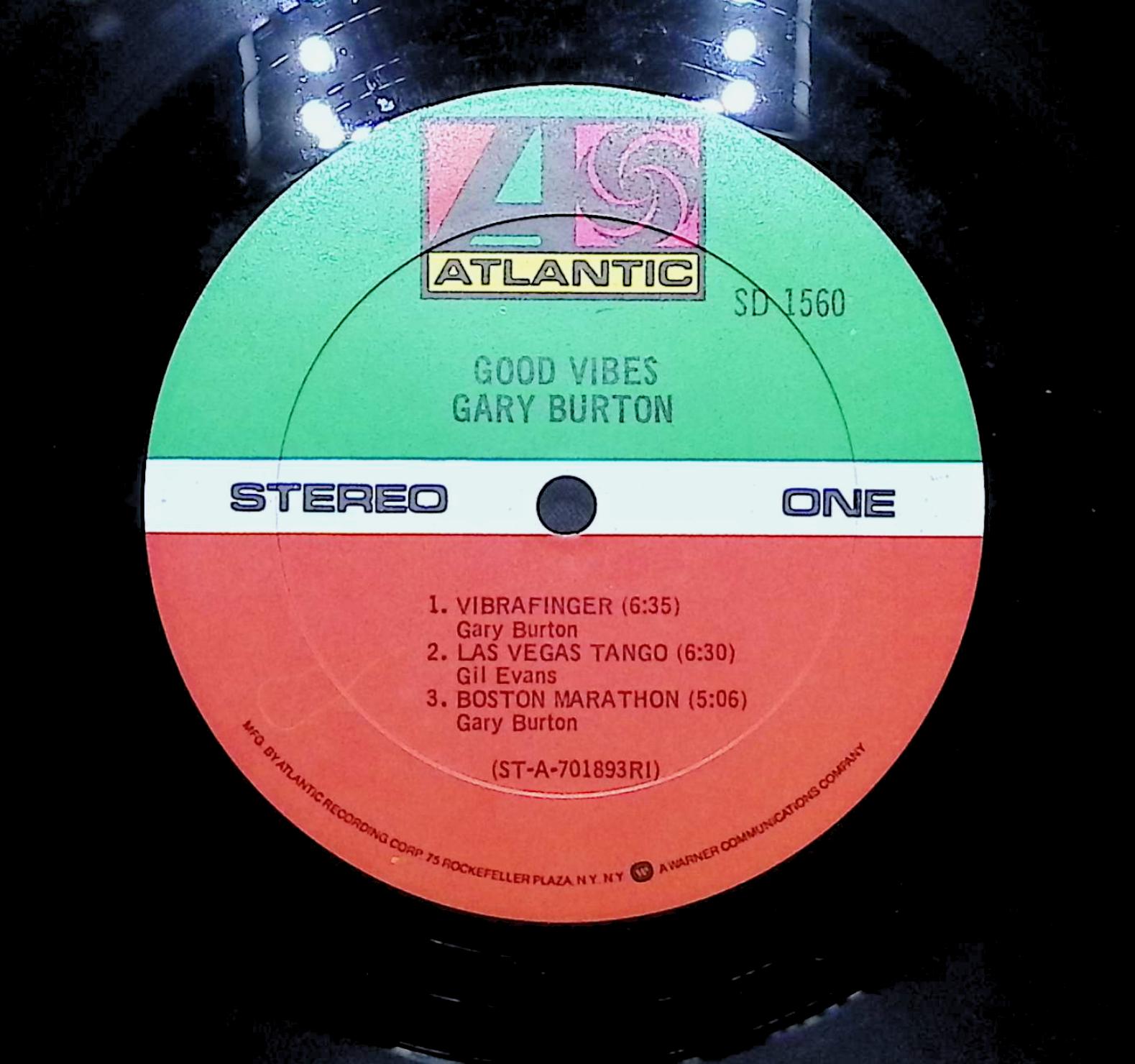 Gary Burton Good Vibes 1970 LP Jazz  — image 4