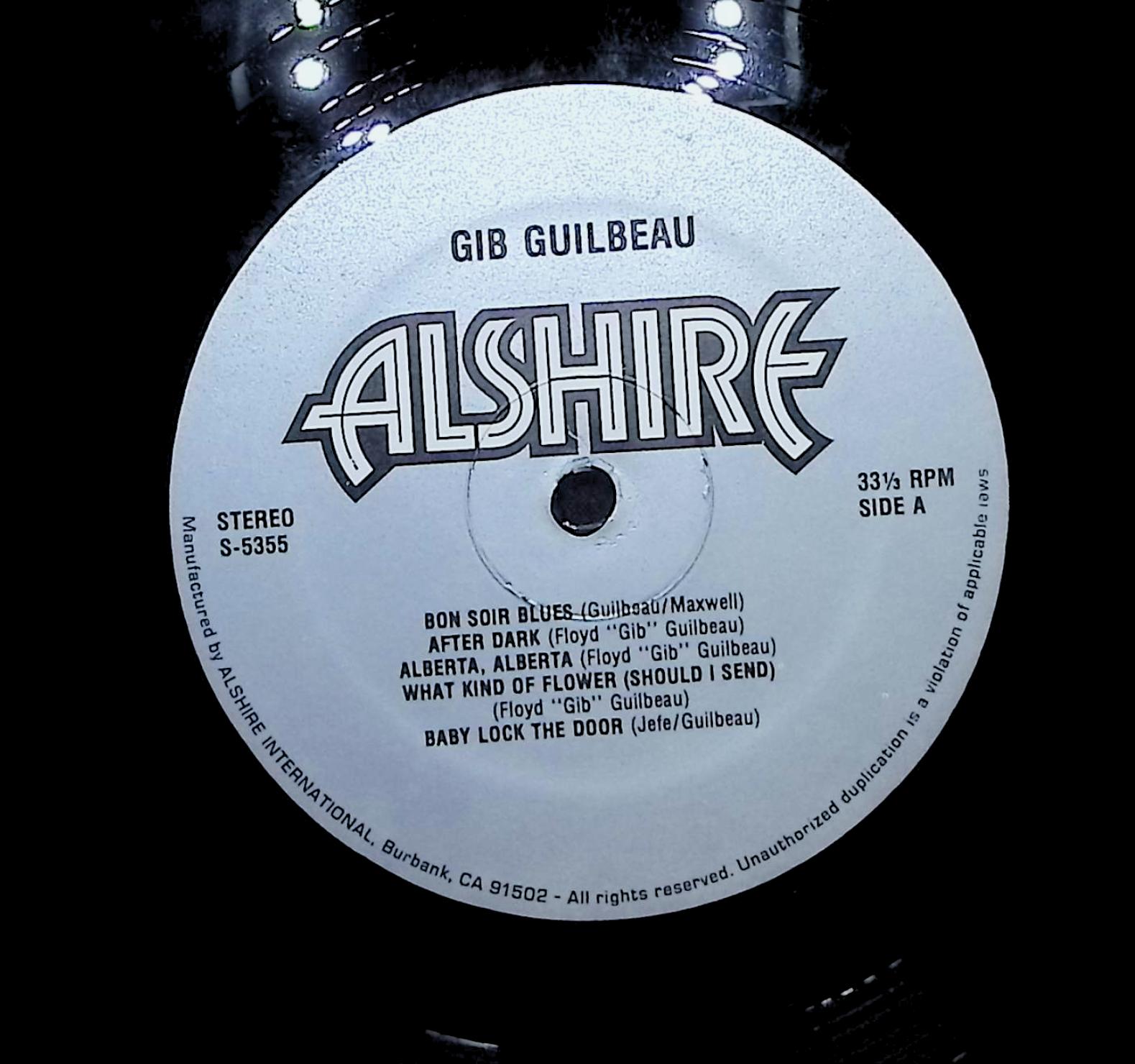 Gib Guilbeau 1978 LP Folk, World, & Country — image 4