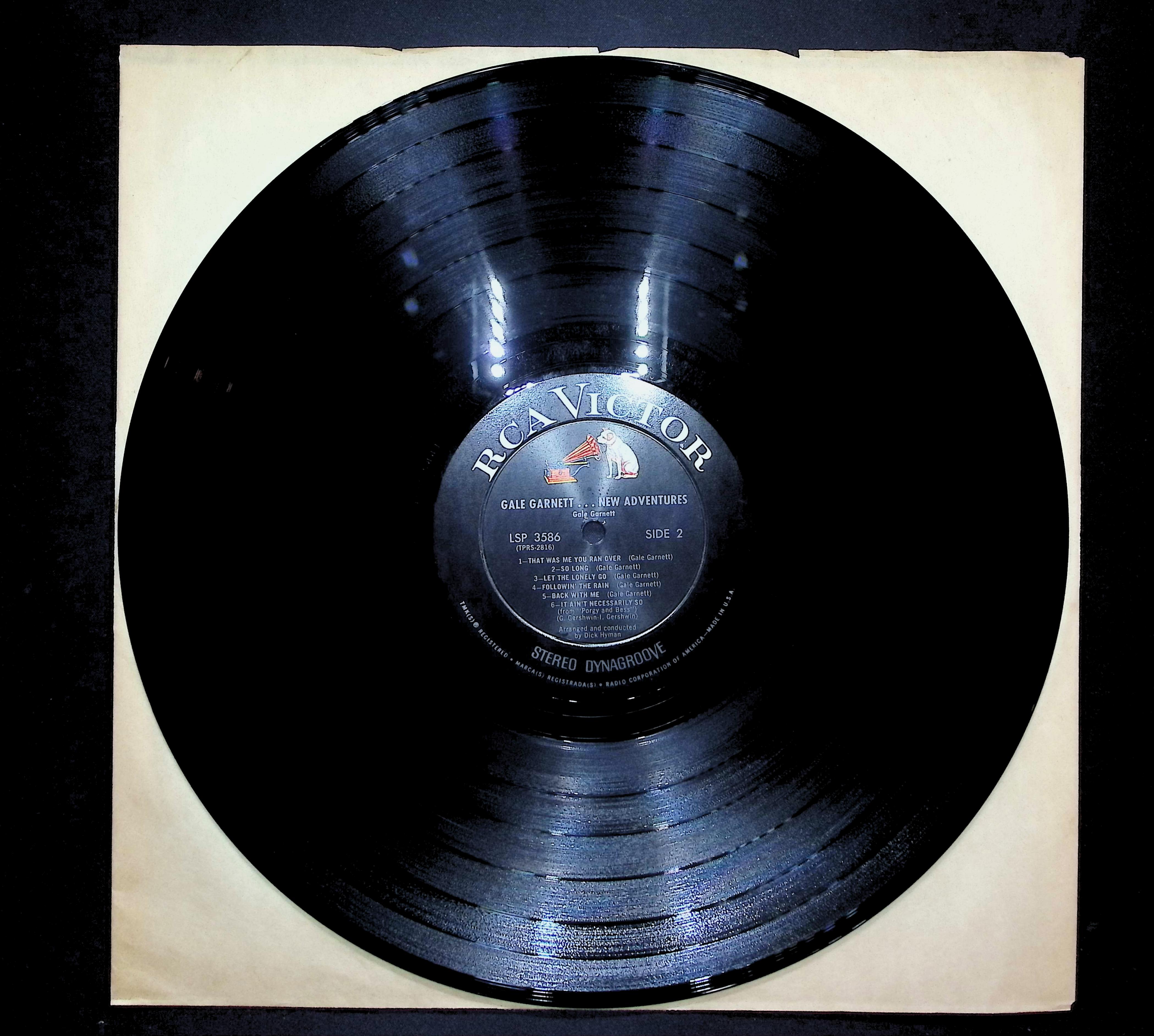 Gale Garnett New Adventures 1966 LP Pop Side 1 & 2 — image 3