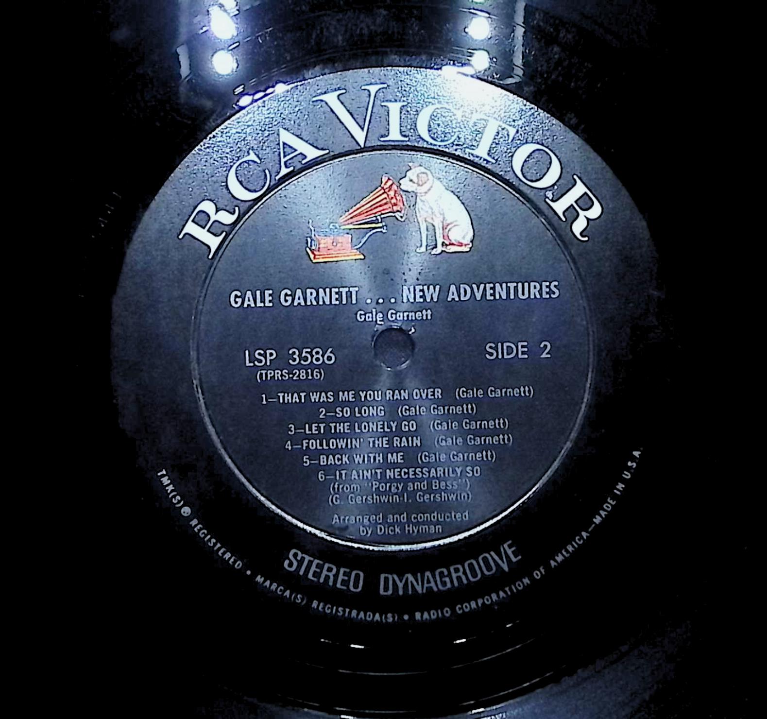 Gale Garnett New Adventures 1966 LP Pop Side 1 & 2 — image 4