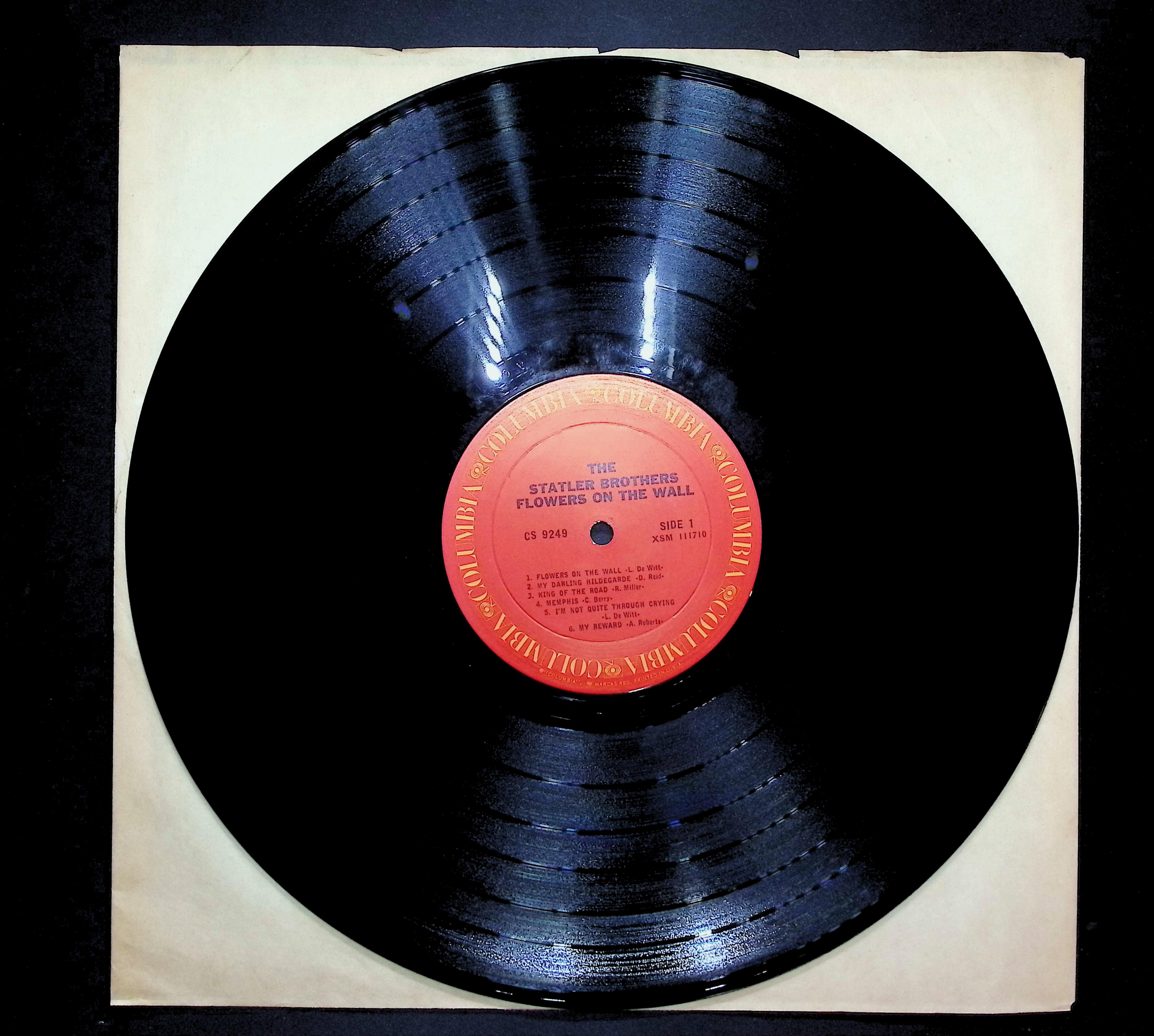 The Statler Brothers Flowers On The Wall 1966 LP Folk, World, & Country — image 3