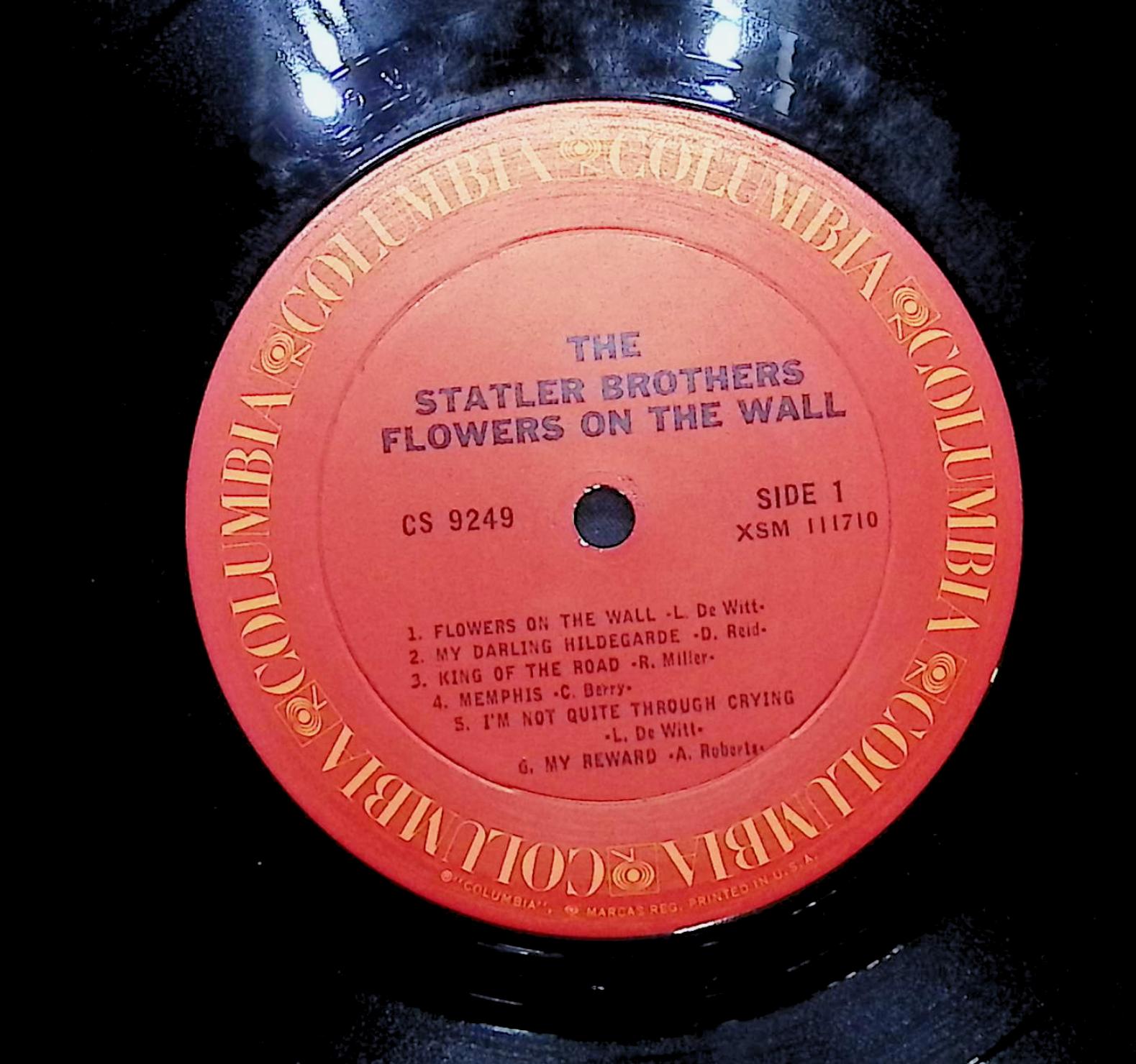 The Statler Brothers Flowers On The Wall 1966 LP Folk, World, & Country — image 4