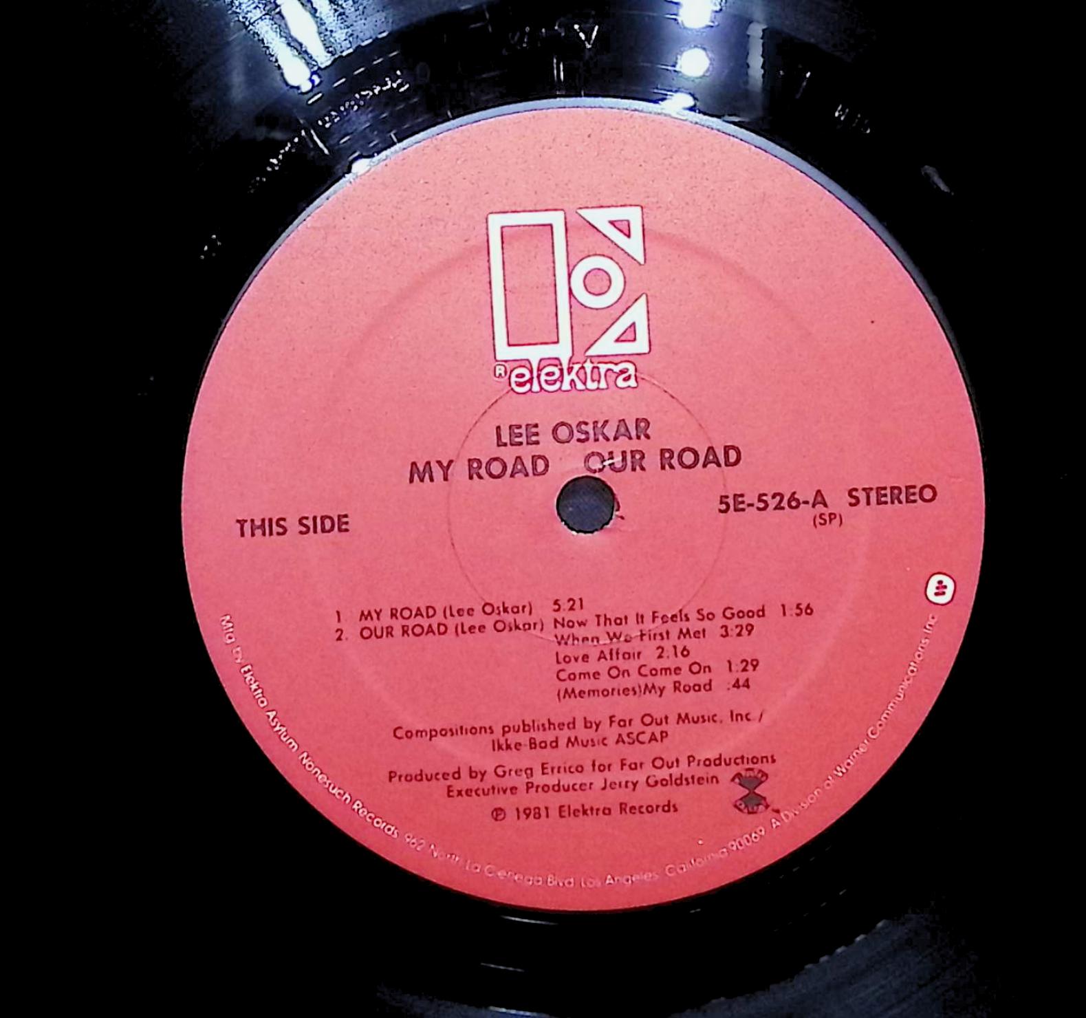 Lee Oskar My Road Our Road 1981 LP Jazz Side A & B  — image 2