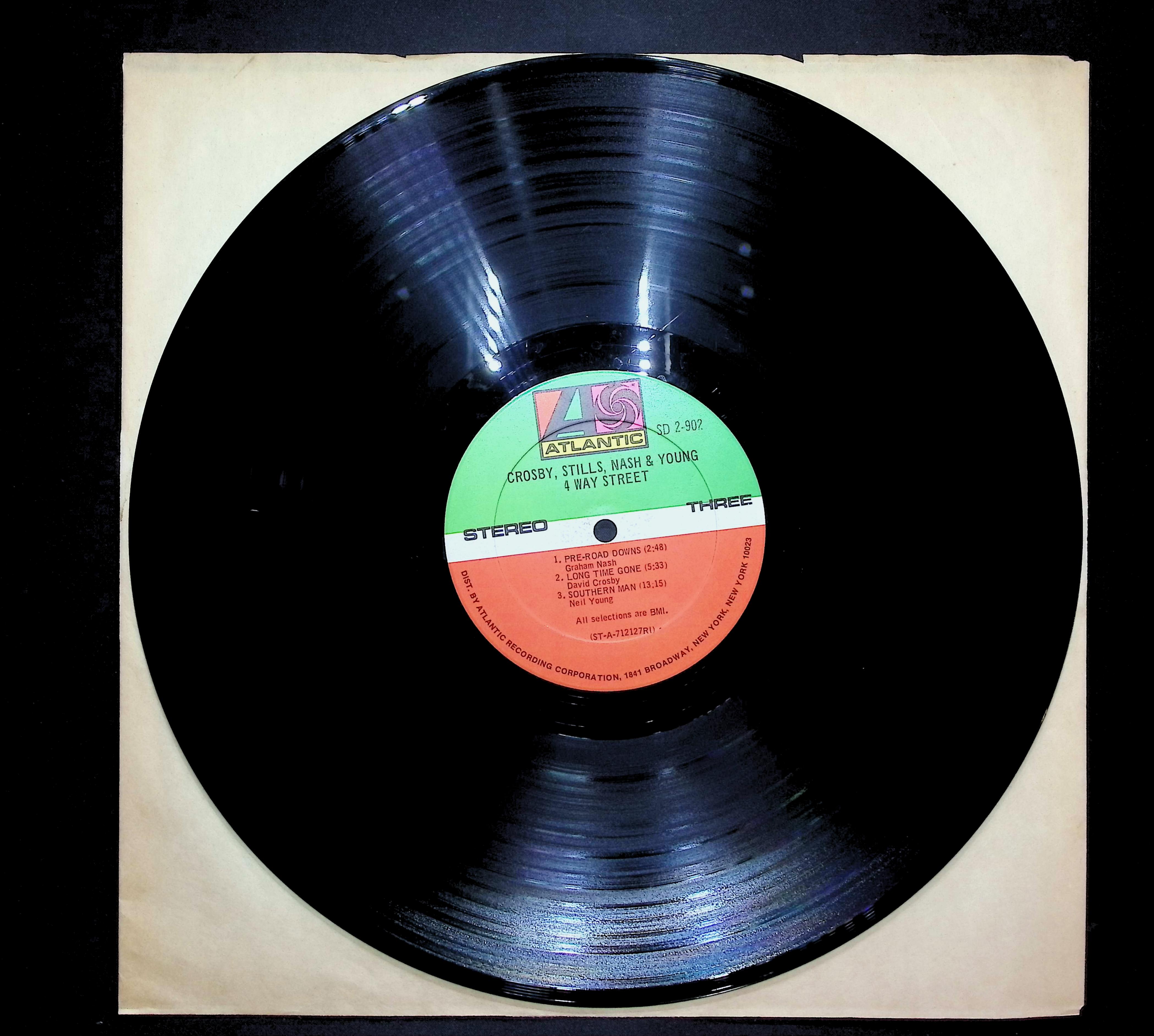 Crosby, Stills, Nash & Young 4 Way Street 1971 LP Rock Side 3 & 4 1971 LP Rock — image 3