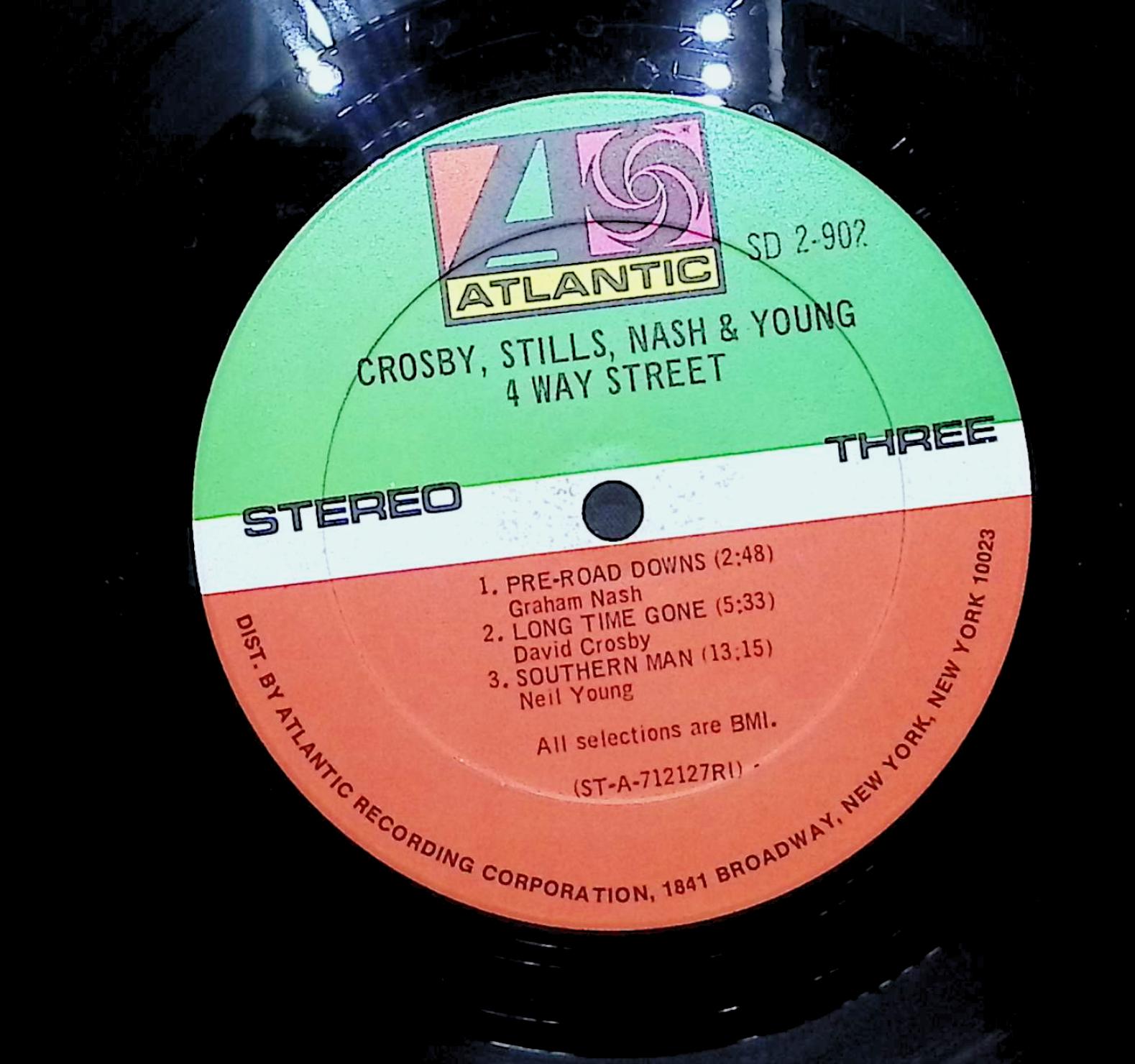 Crosby, Stills, Nash & Young 4 Way Street 1971 LP Rock Side 3 & 4 1971 LP Rock — image 4