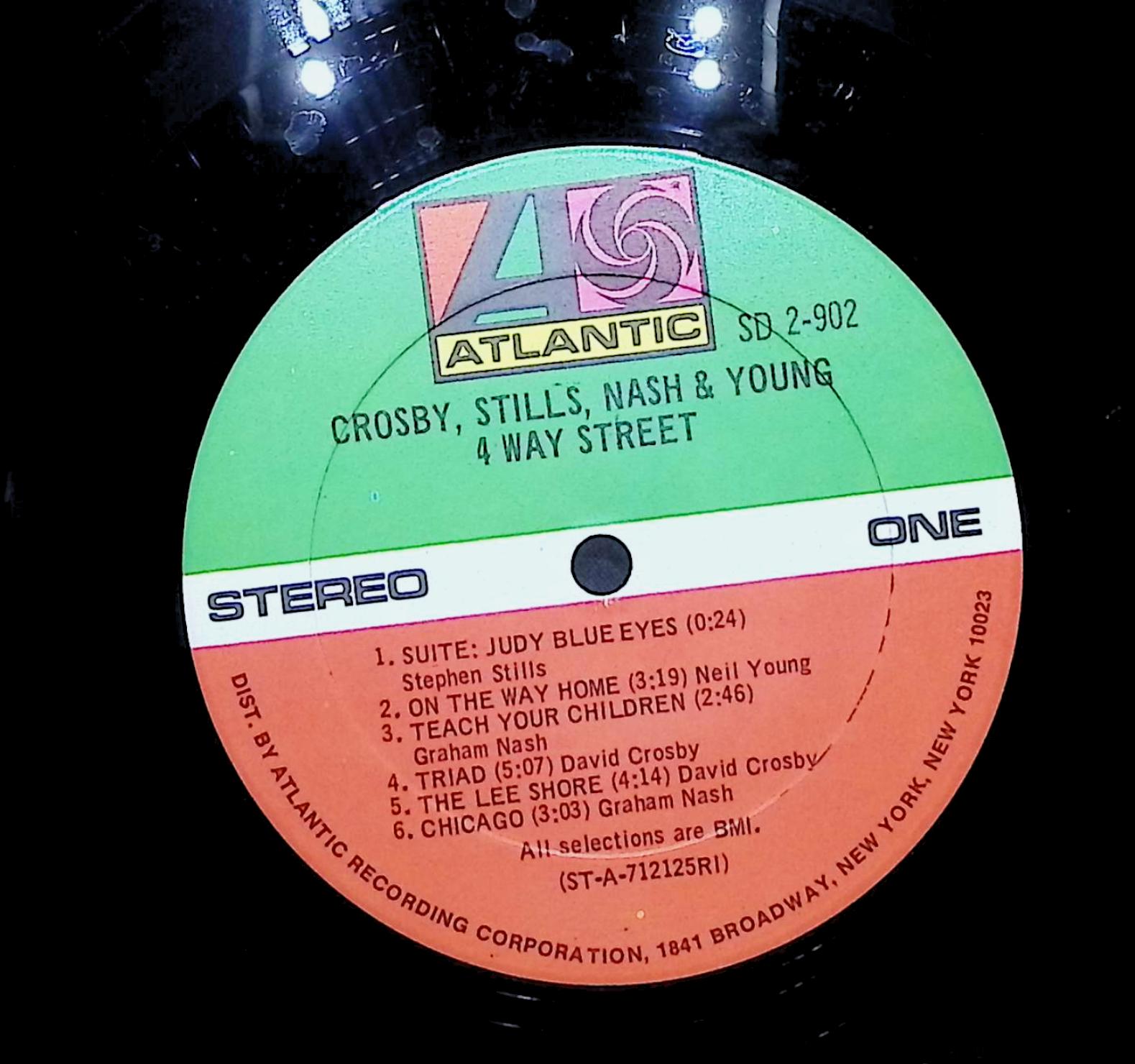 Crosby, Stills, Nash & Young 4 Way Street 1971 LP Rock — image 2