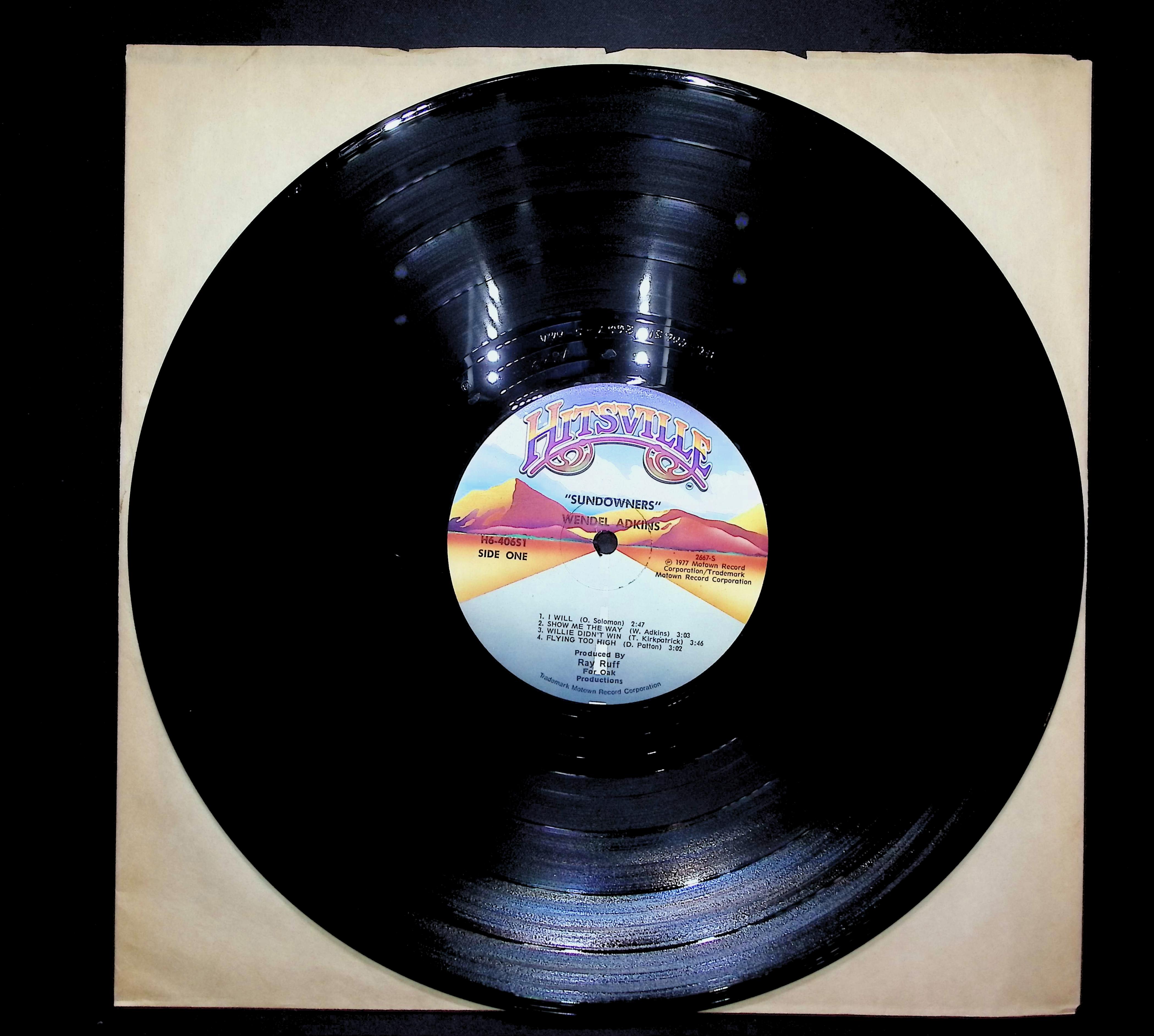 Wendel Adkins Sundowners 1977 LP Folk, World, & Country