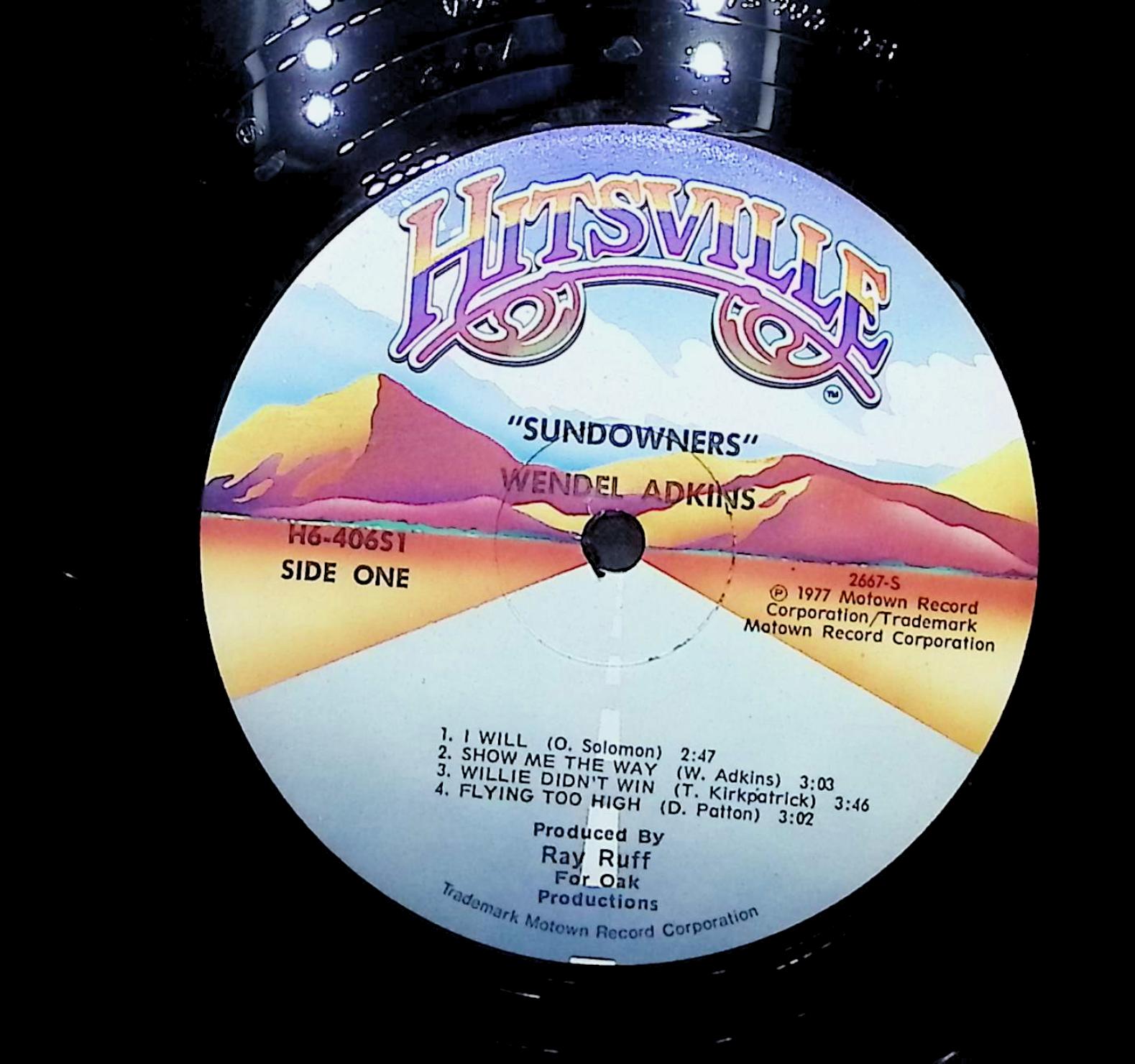 Wendel Adkins Sundowners 1977 LP Folk, World, & Country  — image 2