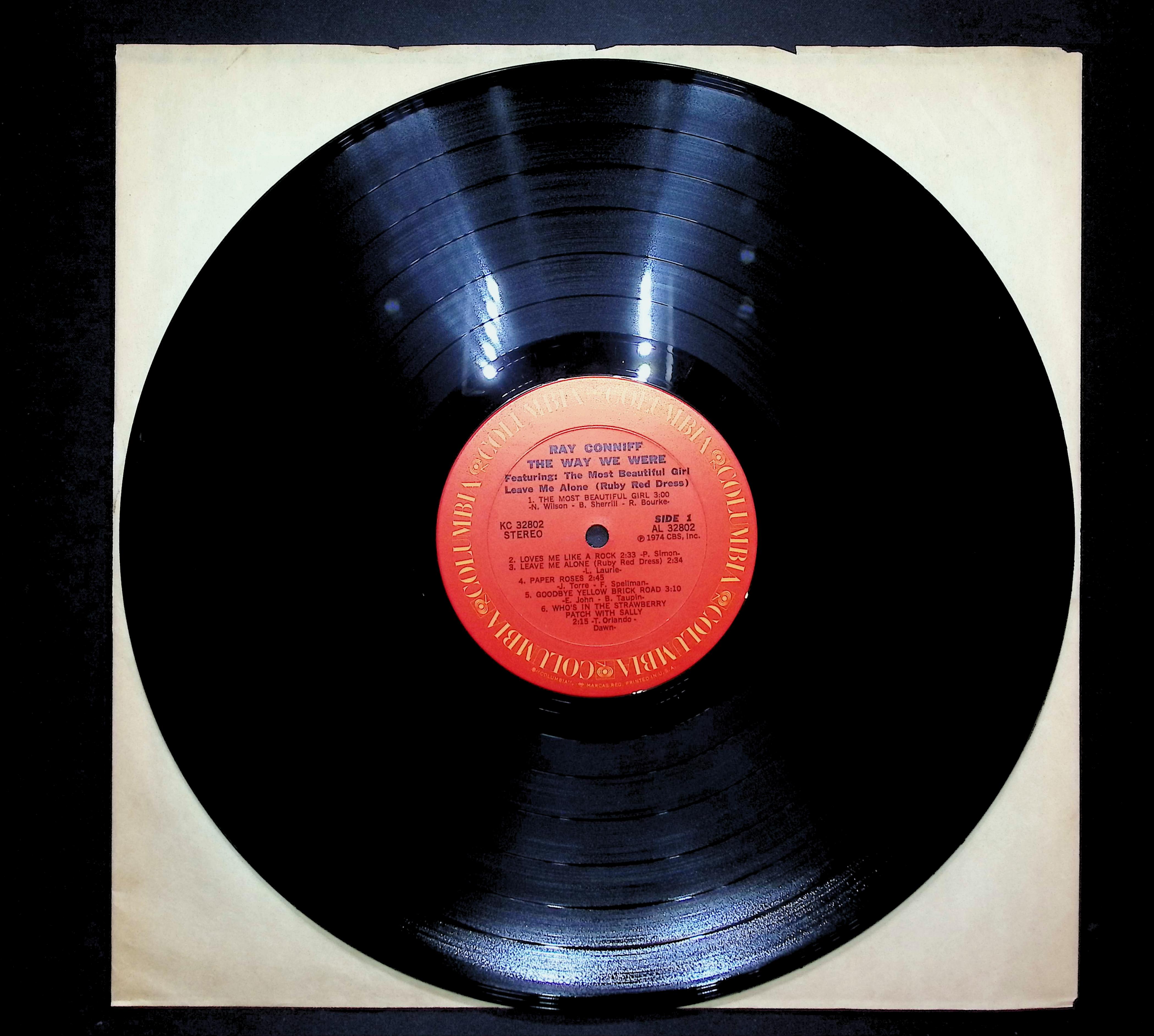 Ray Conniff The Way We Were 1974 LP Pop