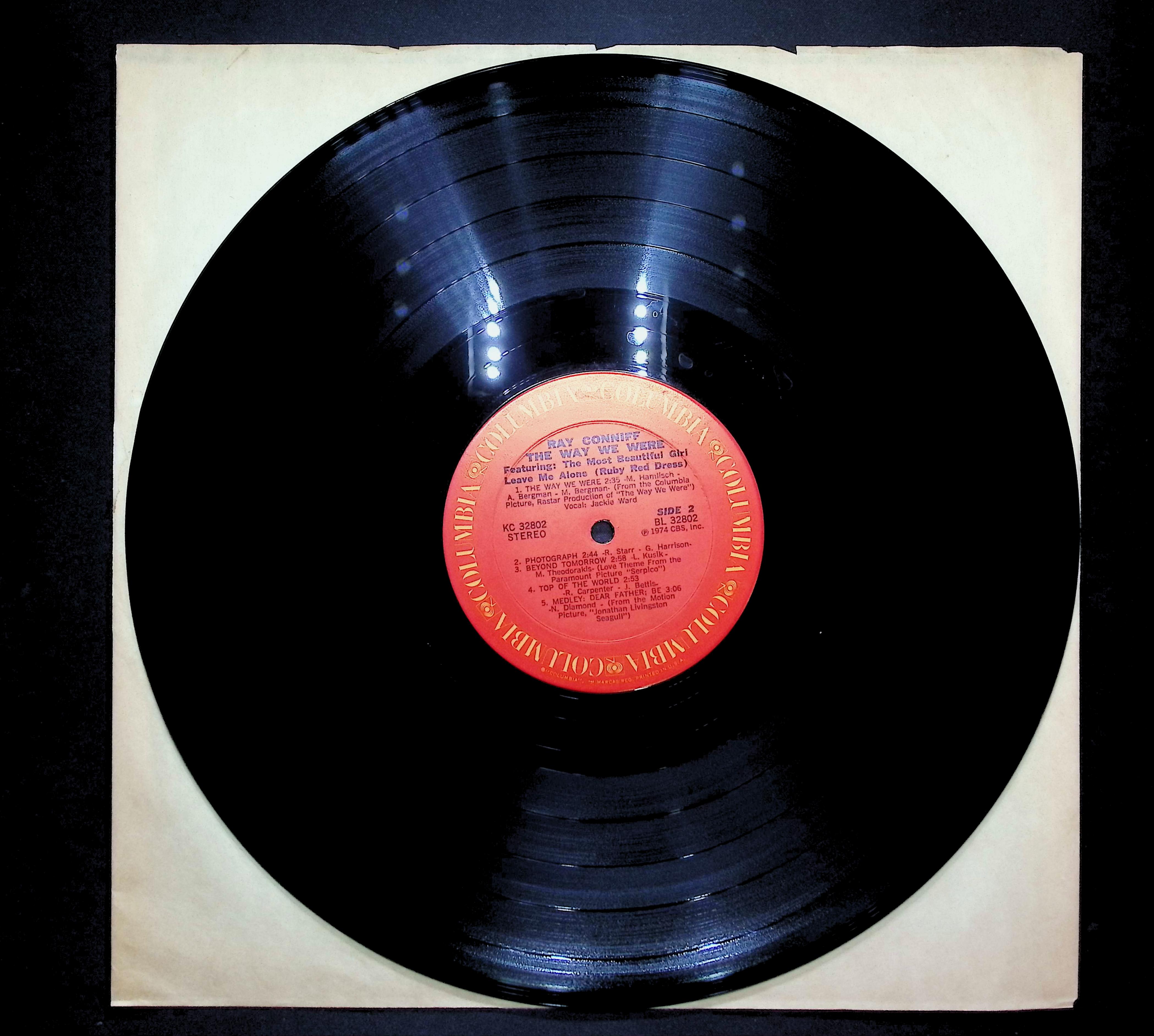 Ray Conniff The Way We Were 1974 LP Pop  — image 3