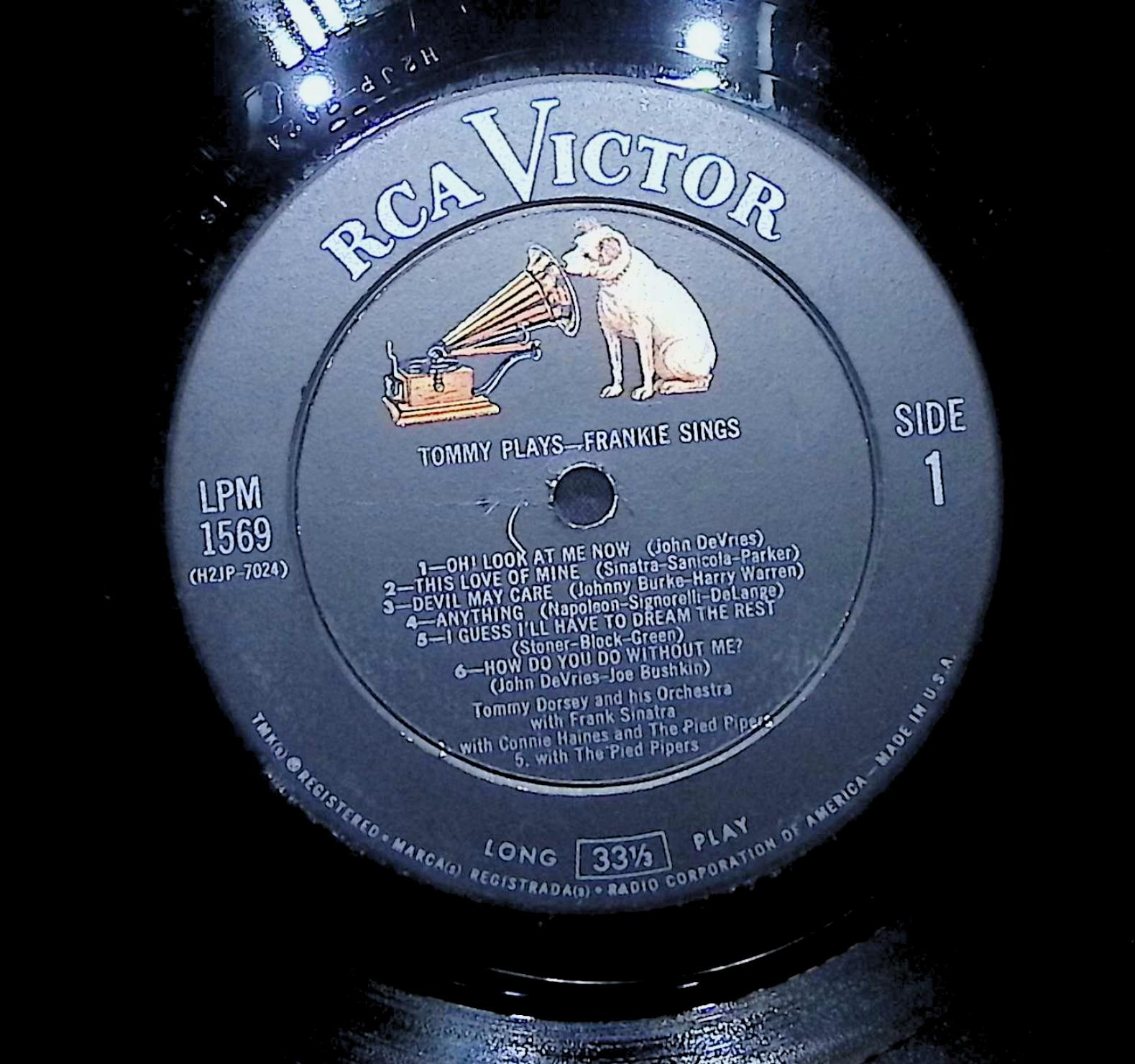 Various Artists Frankie And Tommy LP Jazz Side 1 & 2  — image 2
