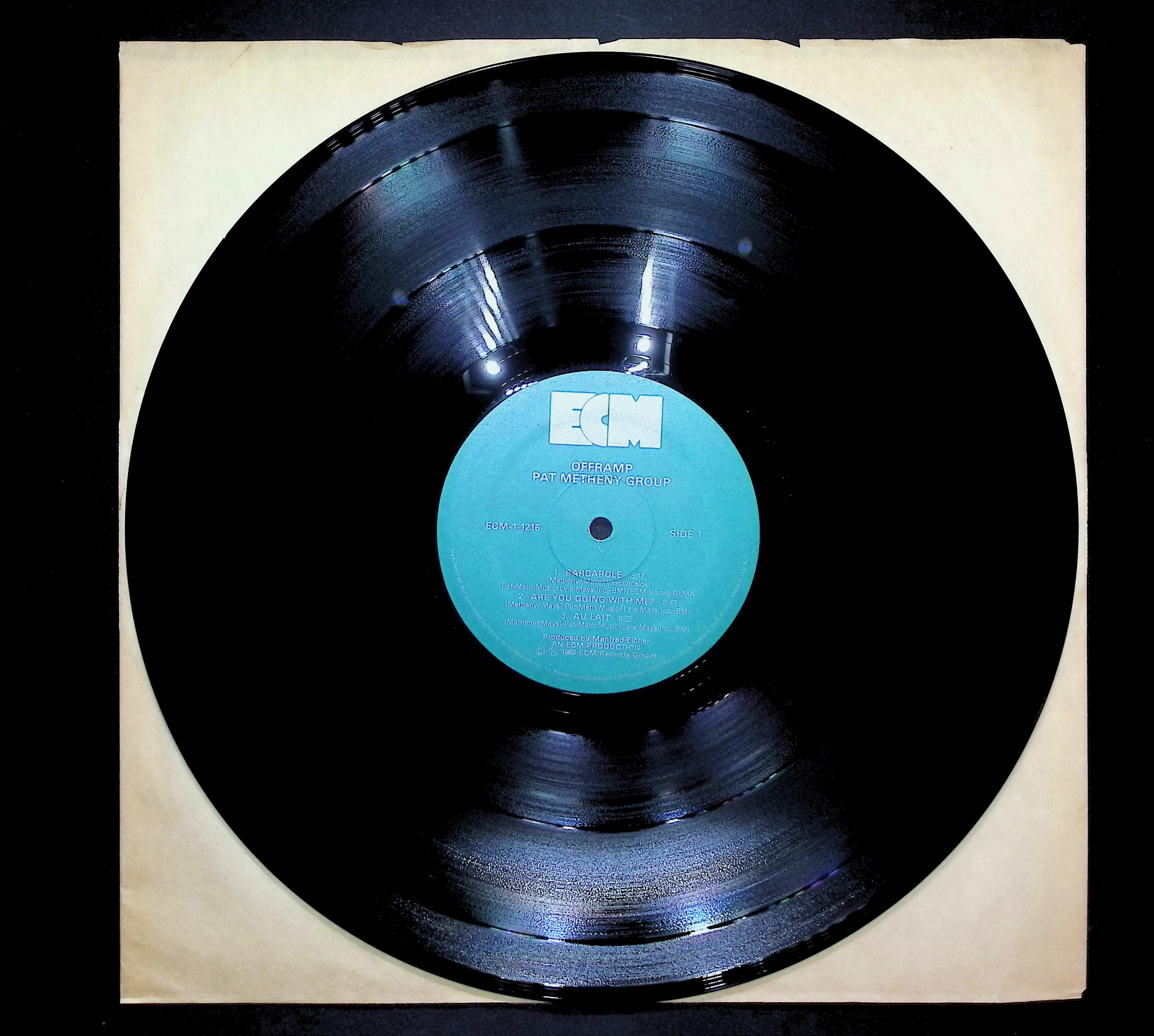Pat Metheny Group Offramp 1982 LP Jazz Side 1 & 2