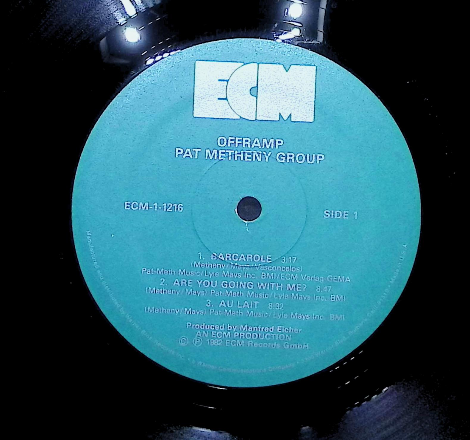 Pat Metheny Group Offramp 1982 LP Jazz Side 1 & 2 — image 2
