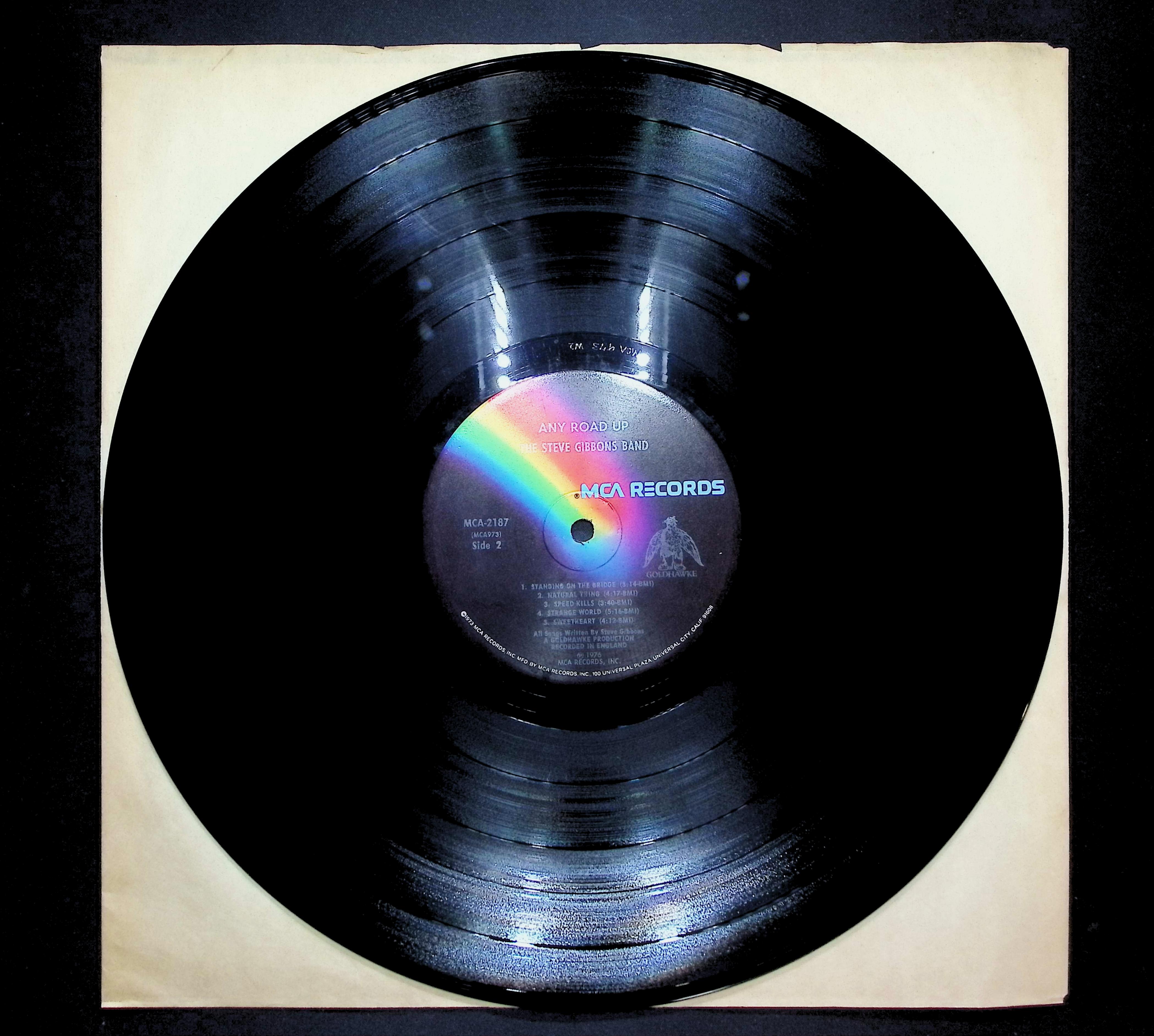 Steve Gibbons Band Any Road Up 1976 LP Rock Side 1 & 2