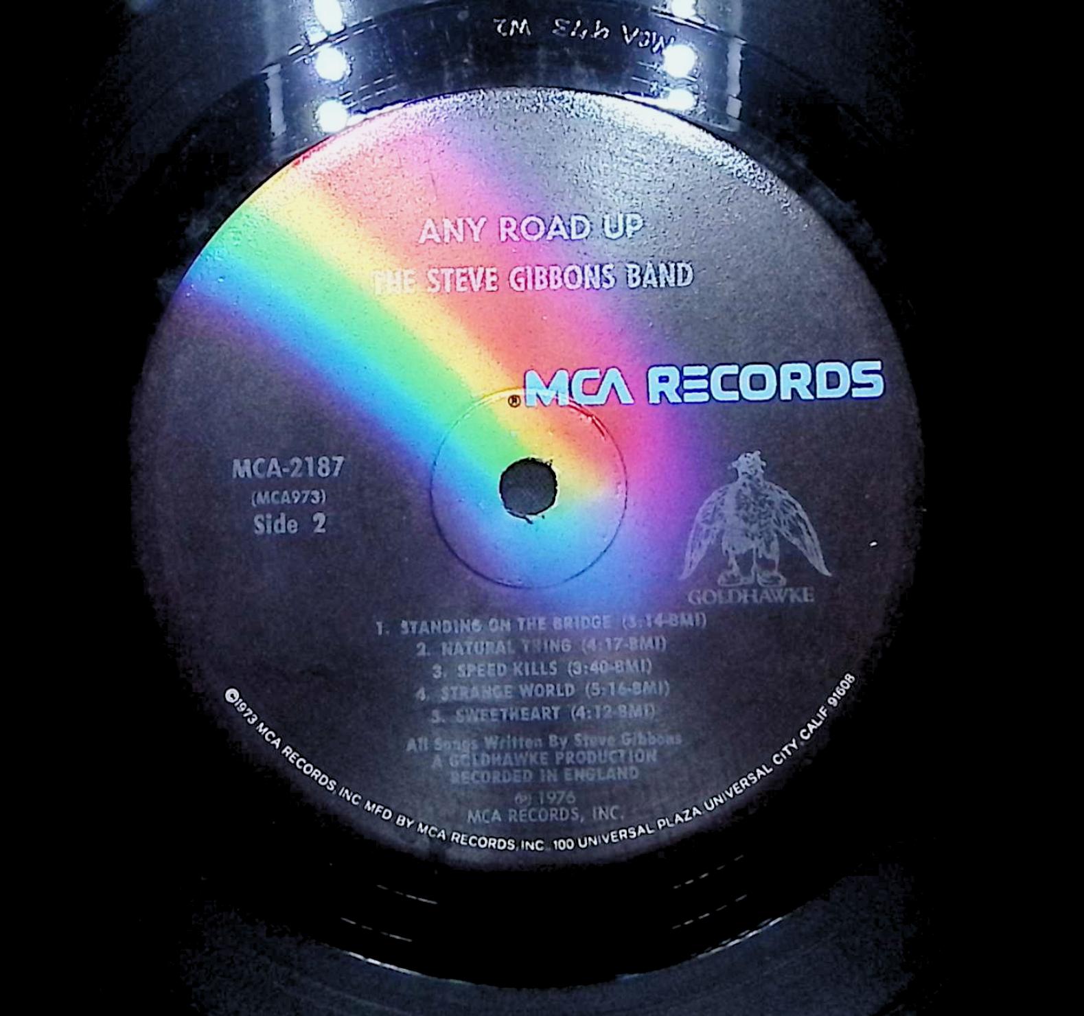 Steve Gibbons Band Any Road Up 1976 LP Rock Side 1 & 2 — image 2