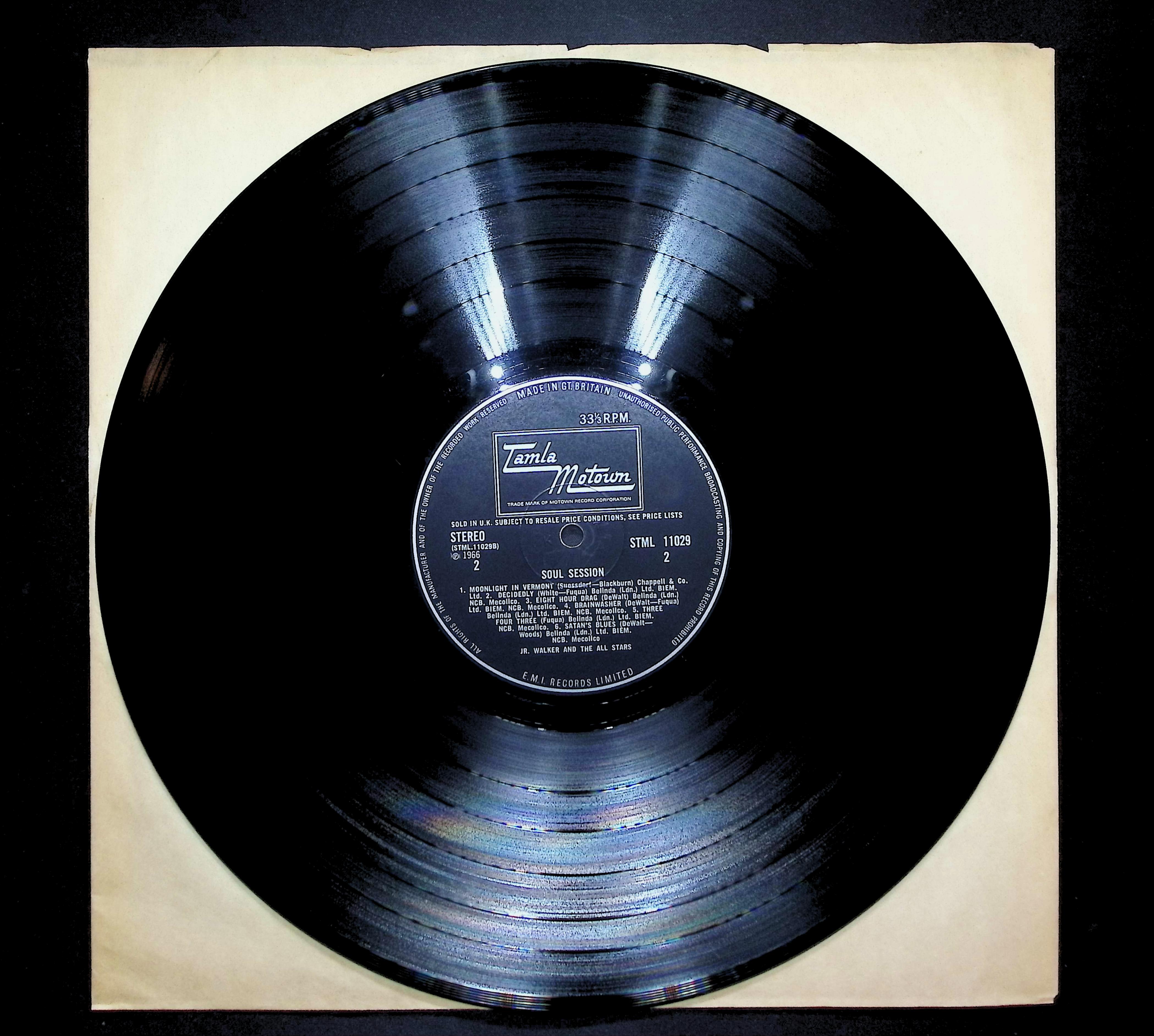 Junior Walker & The All Stars Soul Session 1966 LP Funk / Soul Sides 1 & 2