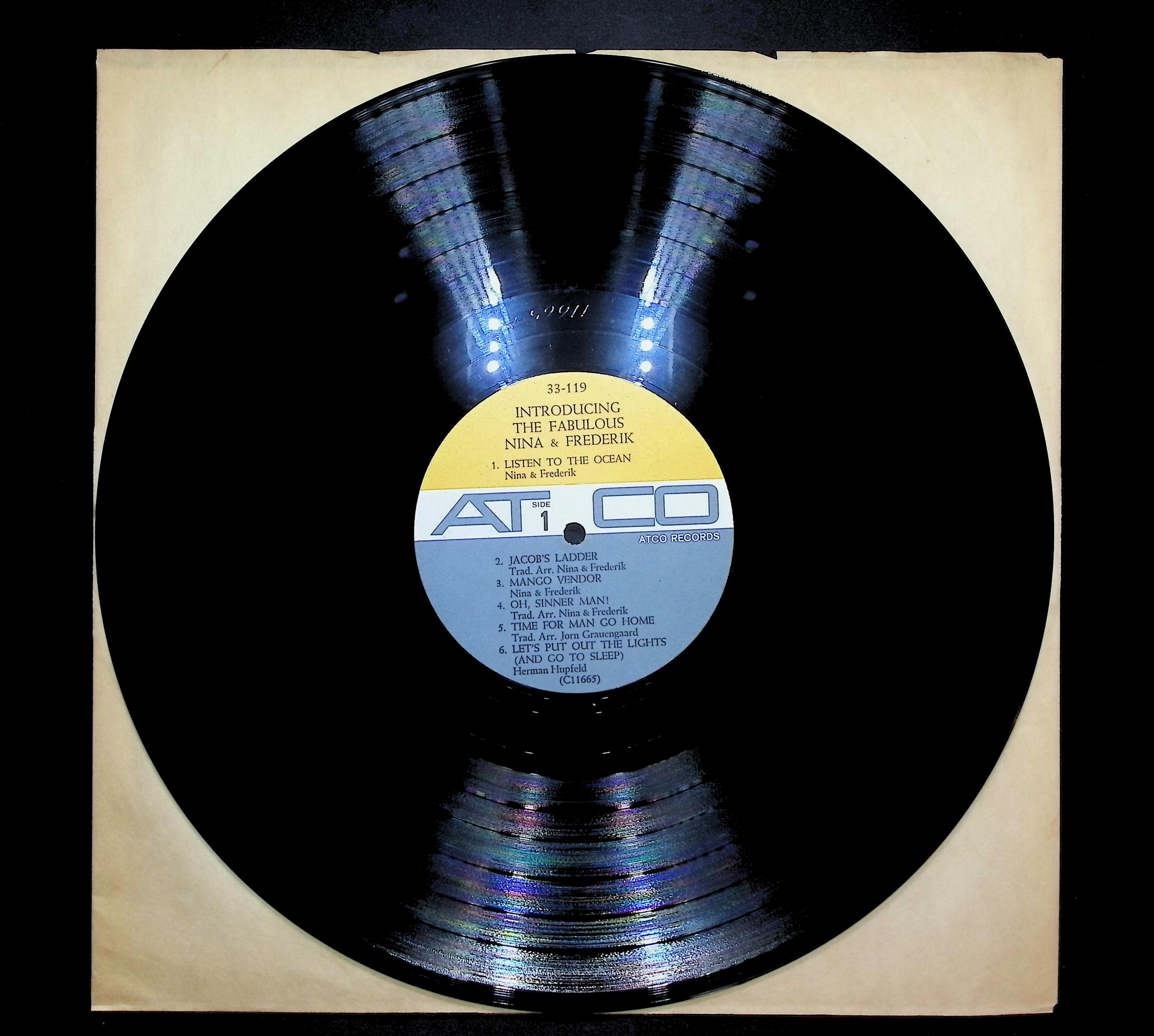 Nina & Frederik Introducing The Fabulous Nina & Frederik 1960 LP Pop Side 1 & 2