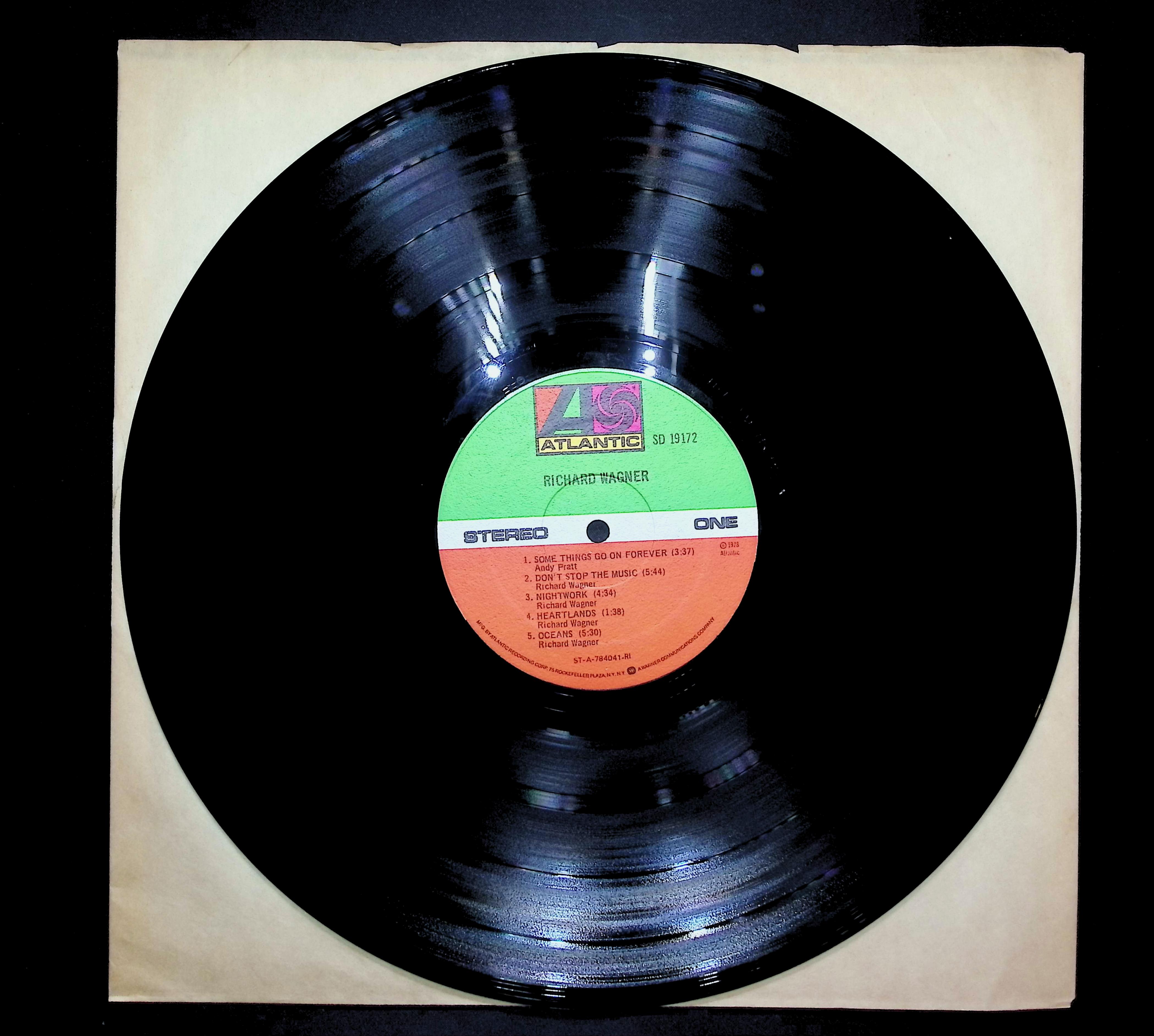Richard Wagner 1978 LP Rock Side ONE & TWO