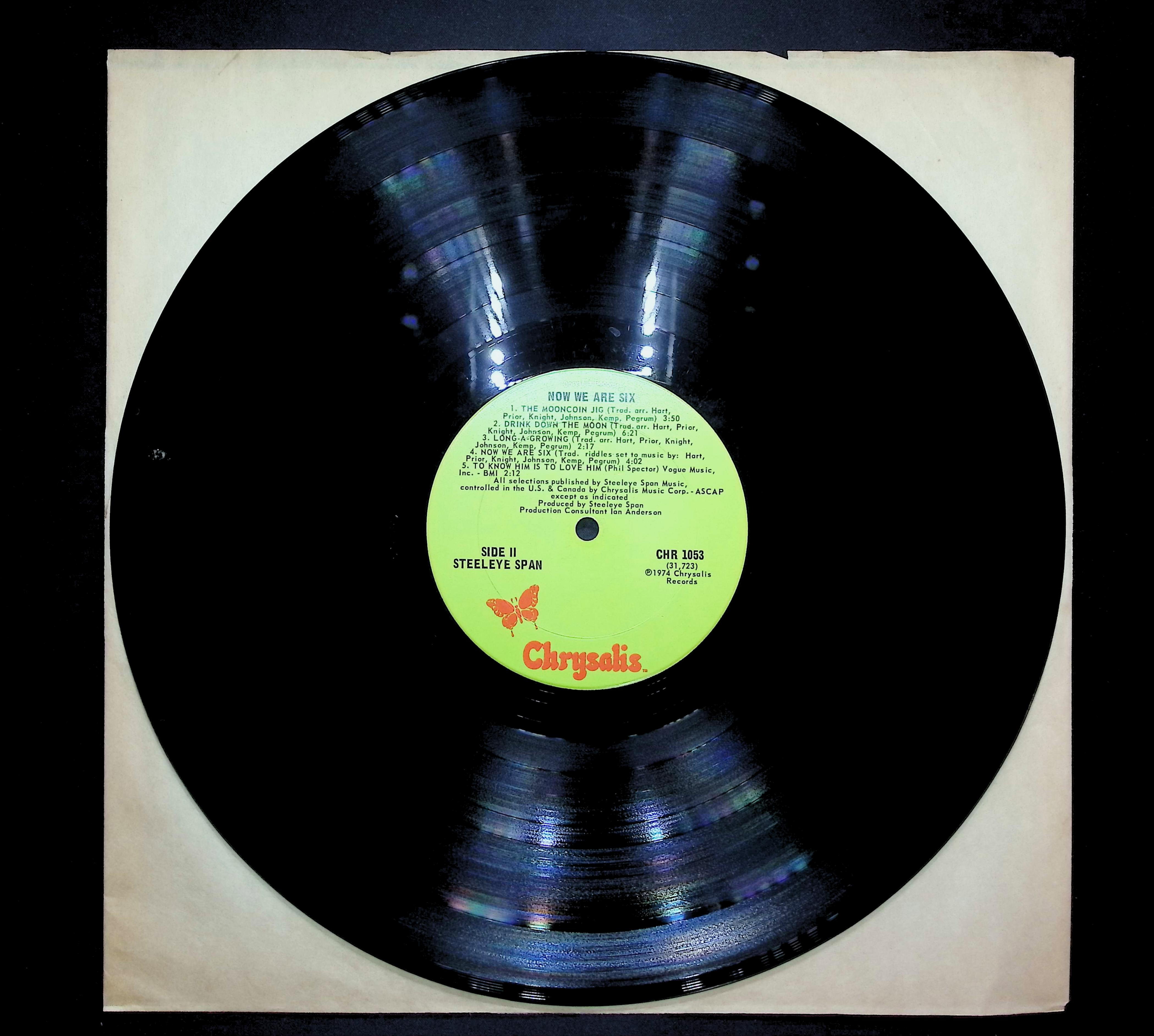 Steeleye Span Now We Are Six 1987 LP Rock Side I & II