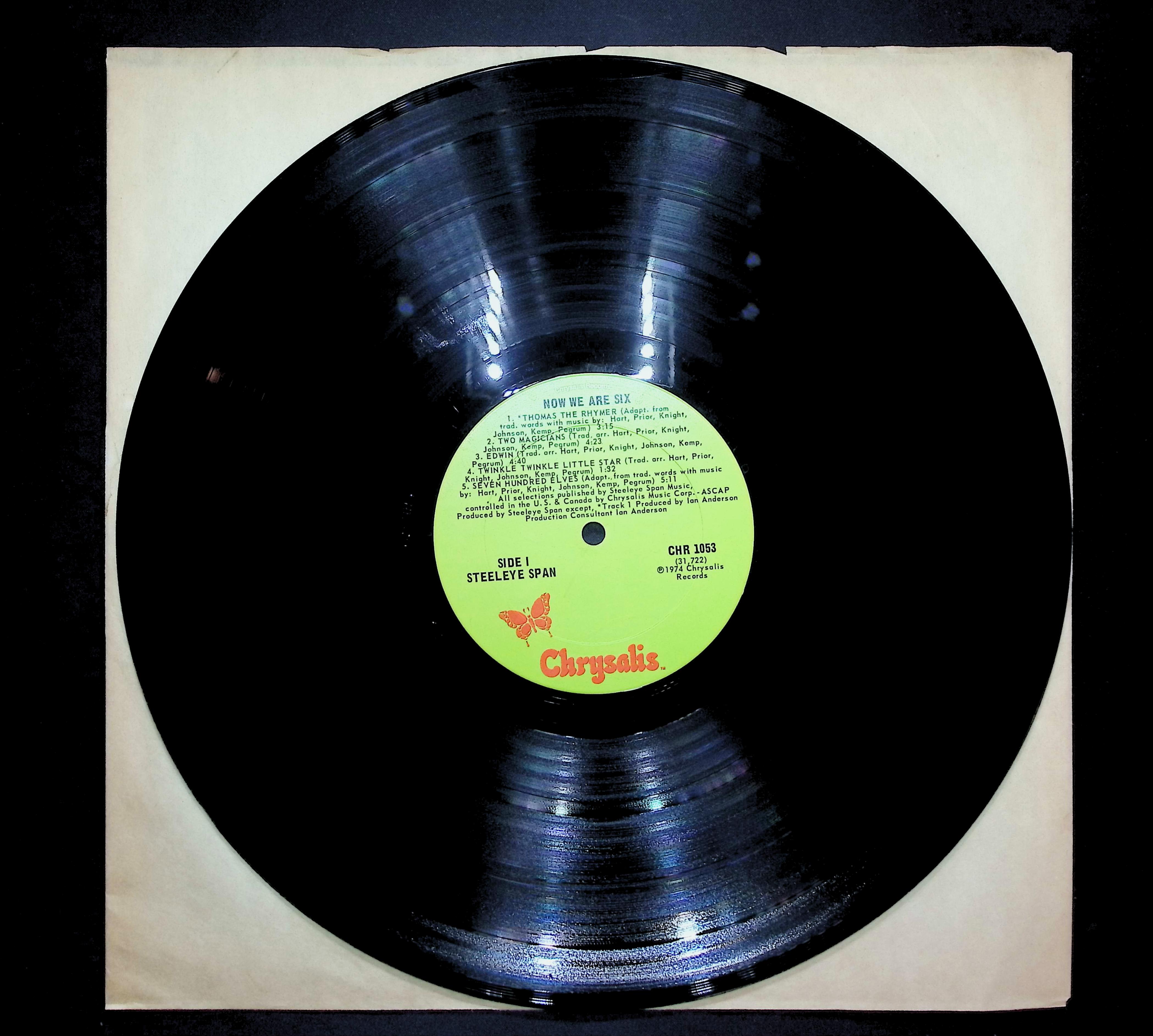 Steeleye Span Now We Are Six 1987 LP Rock Side I & II — image 3