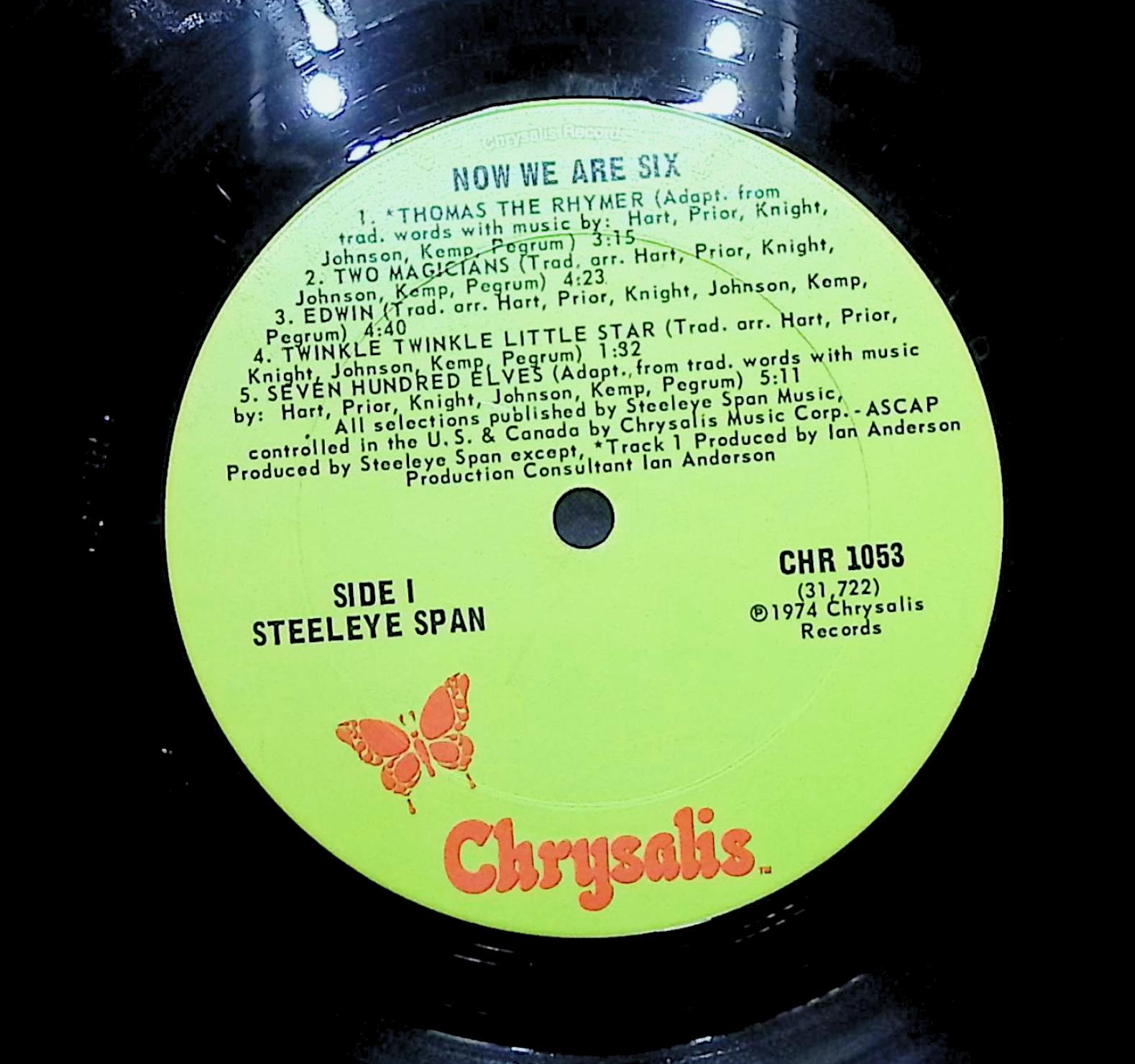 Steeleye Span Now We Are Six 1987 LP Rock Side I & II — image 4