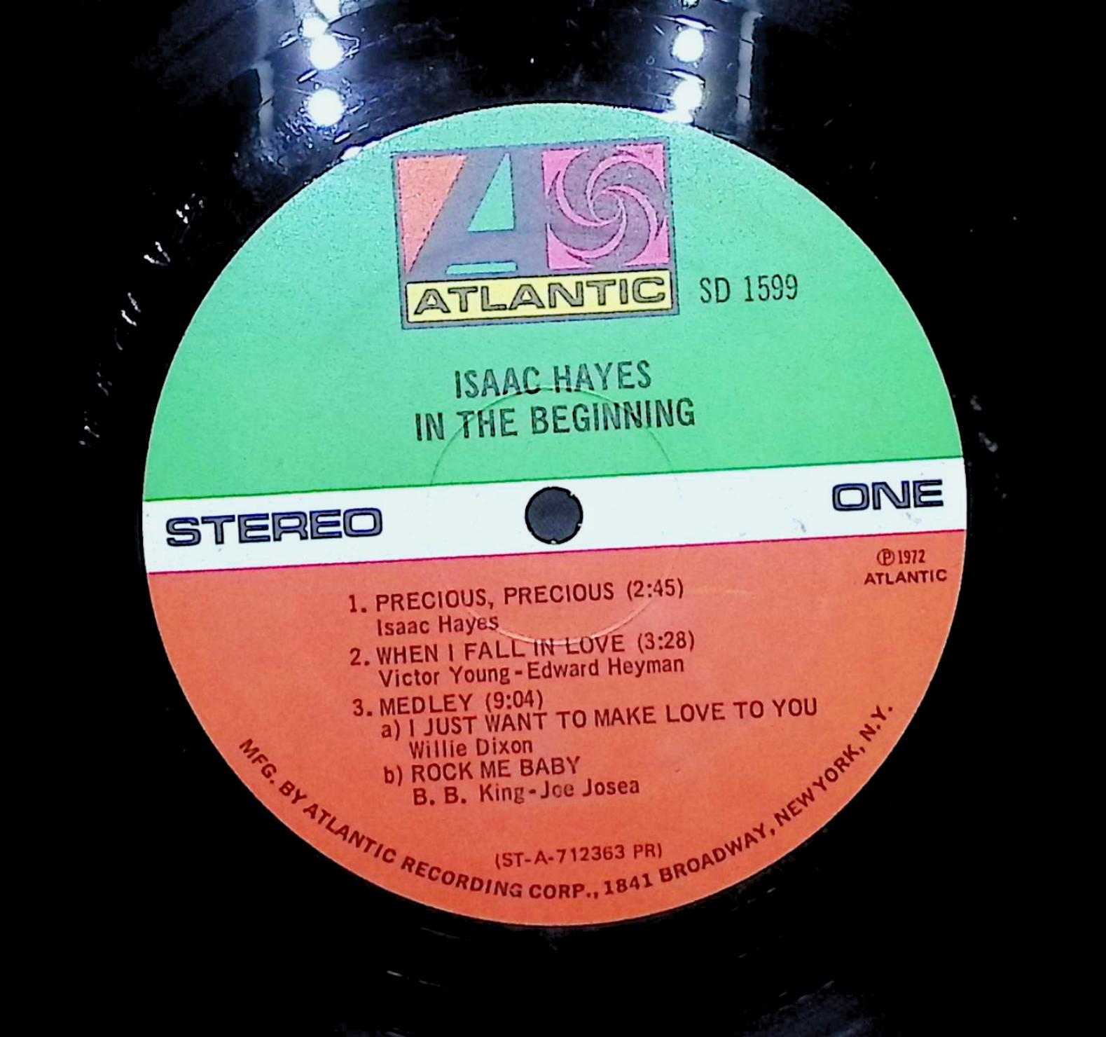 Isaac Hayes In The Beginning 1972 LP Funk / Soul Side ONE & TWO — image 4