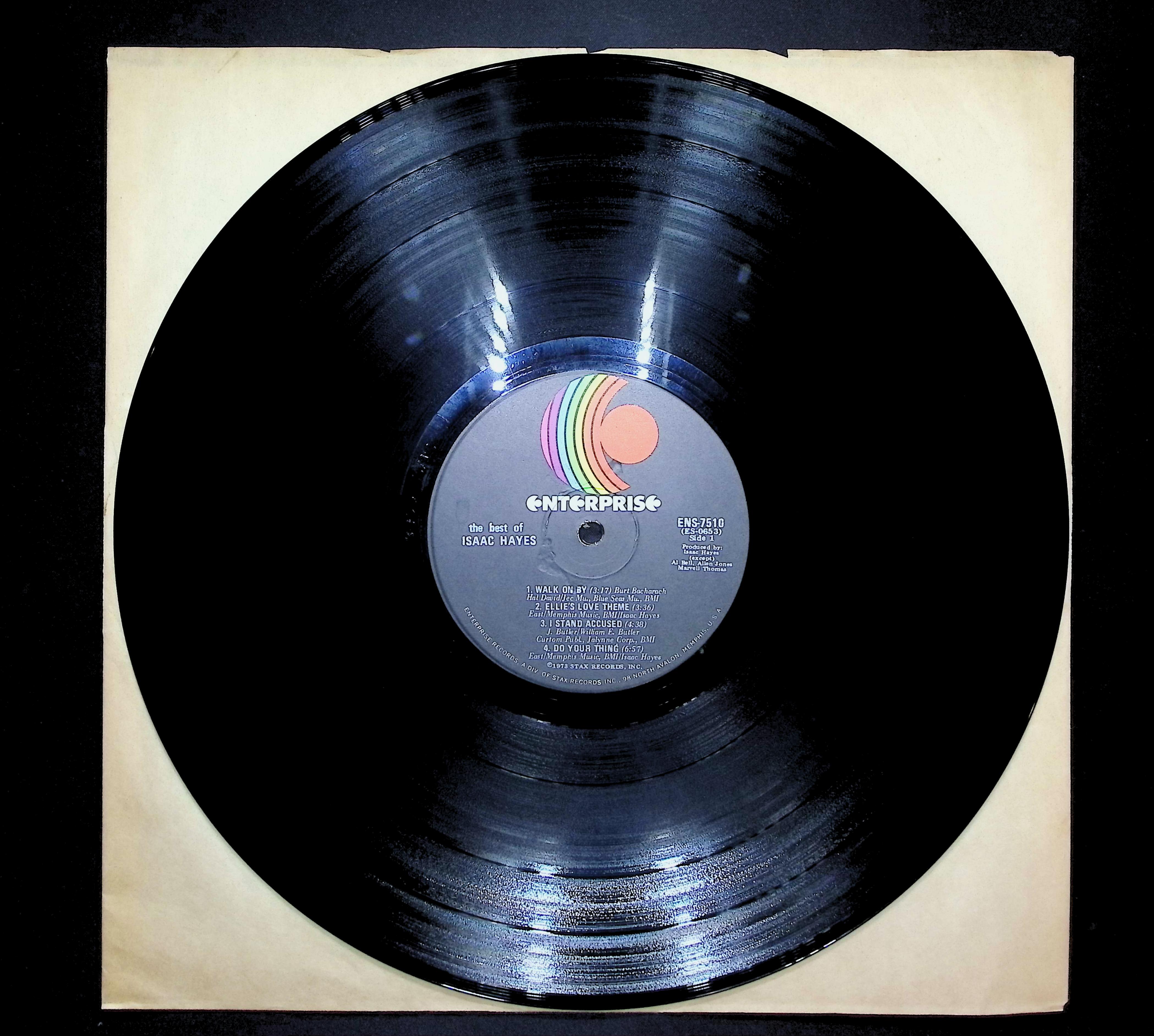 The Best Of Isaac Hayes 1974 LP Funk / Soul Side 1 & 2 — image 3
