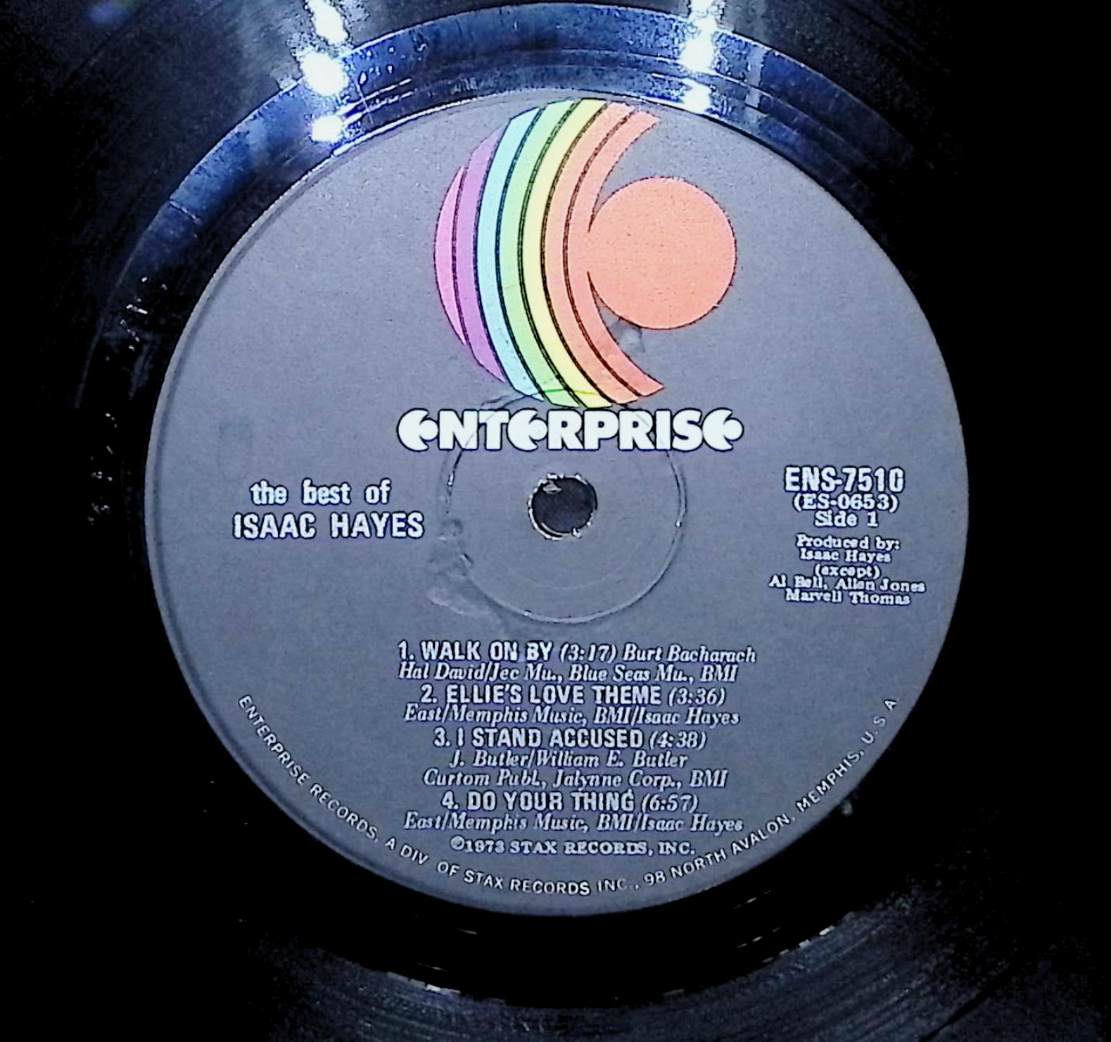 The Best Of Isaac Hayes 1974 LP Funk / Soul Side 1 & 2 — image 4