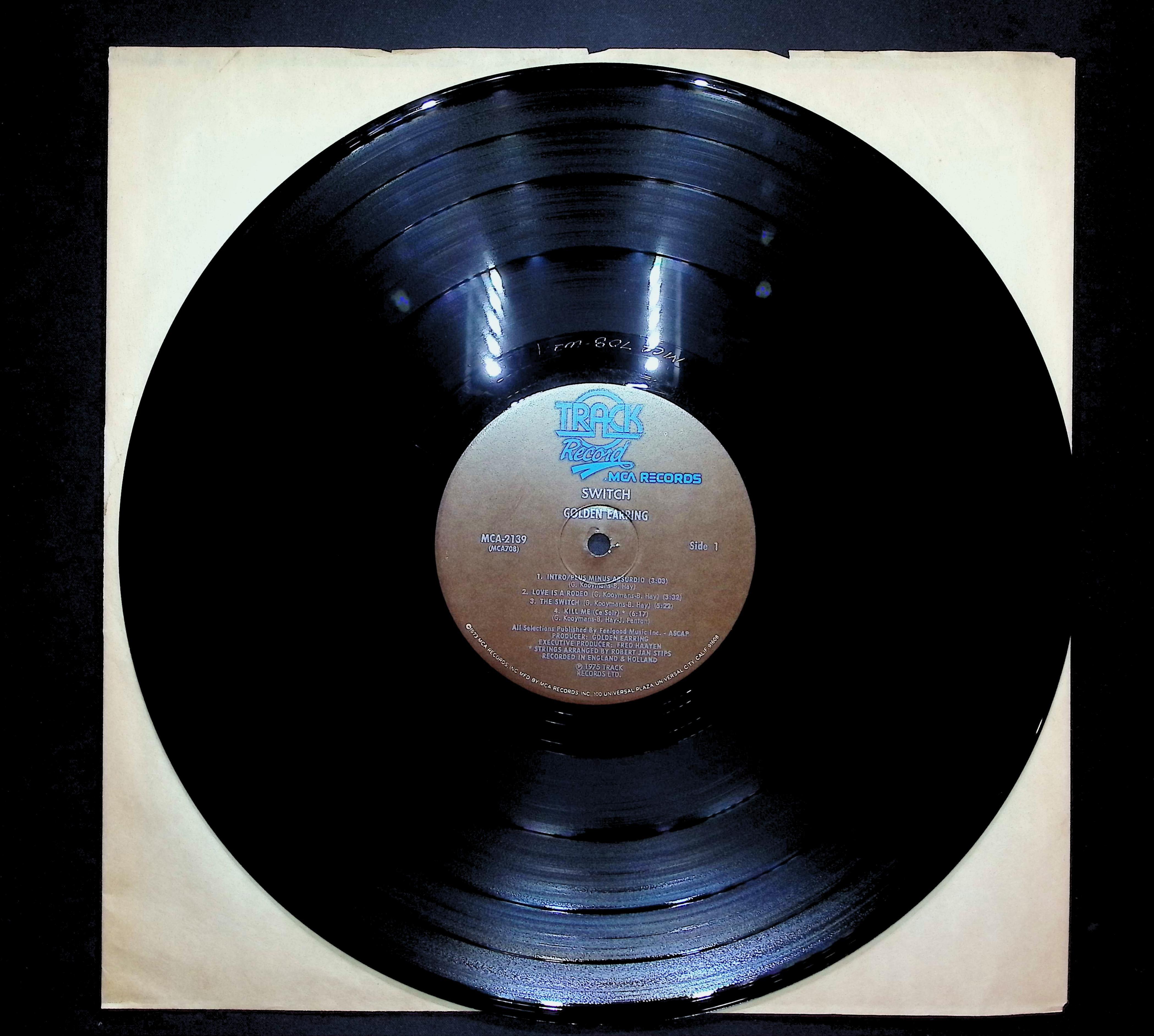 Golden Earring Switch 1975 LP Rock Side 1 & 2