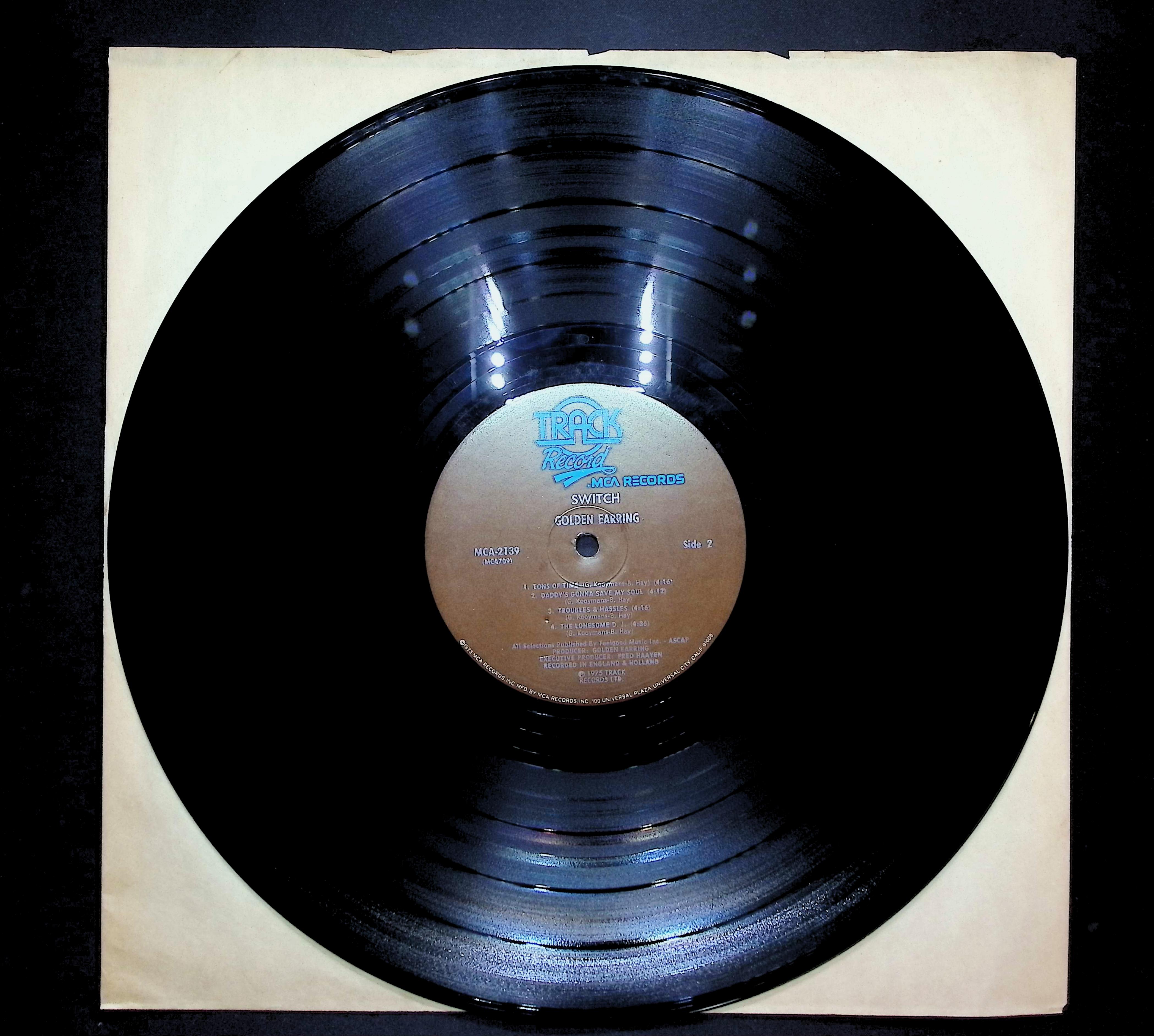 Golden Earring Switch 1975 LP Rock Side 1 & 2  — image 3