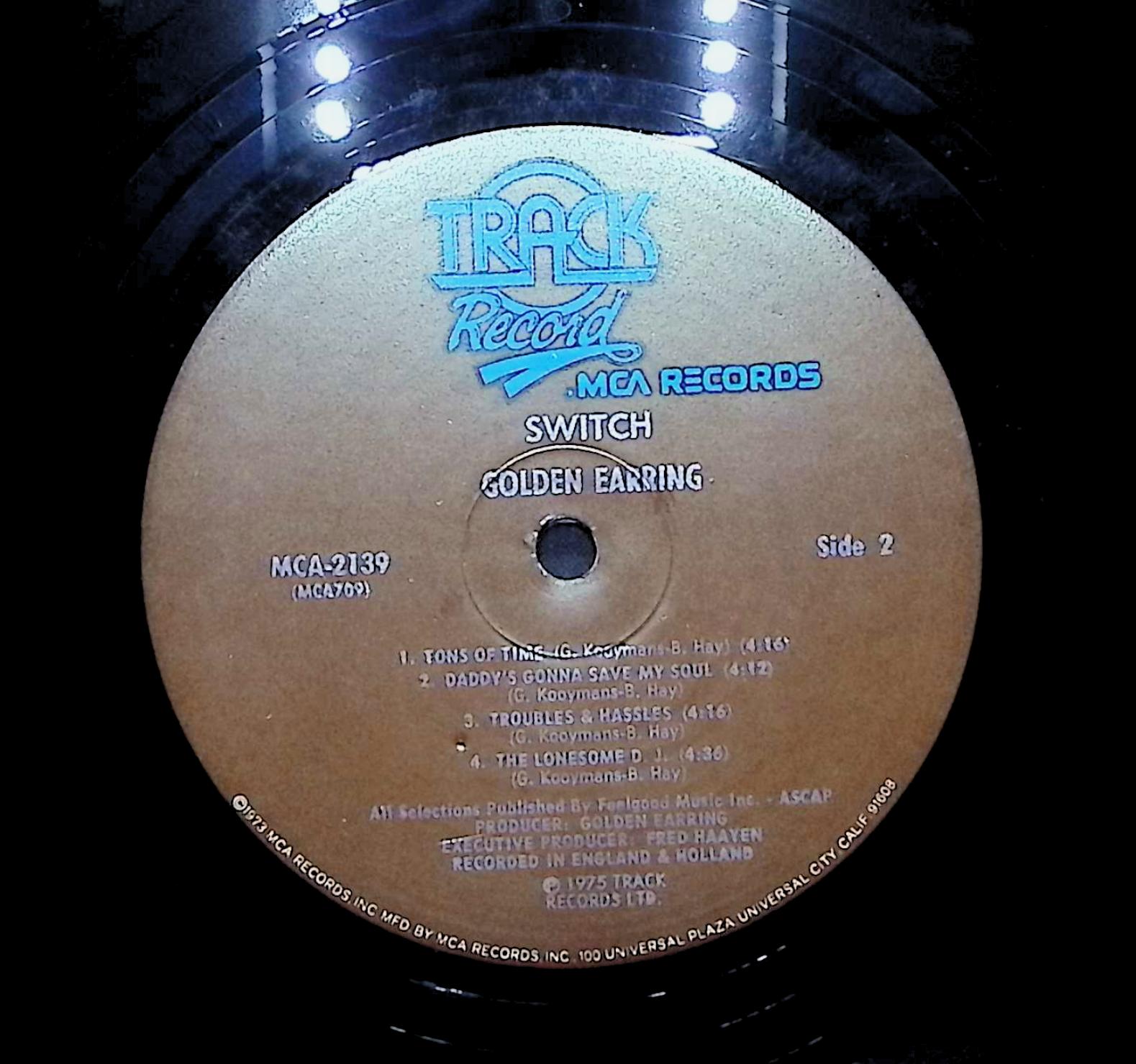 Golden Earring Switch 1975 LP Rock Side 1 & 2  — image 4
