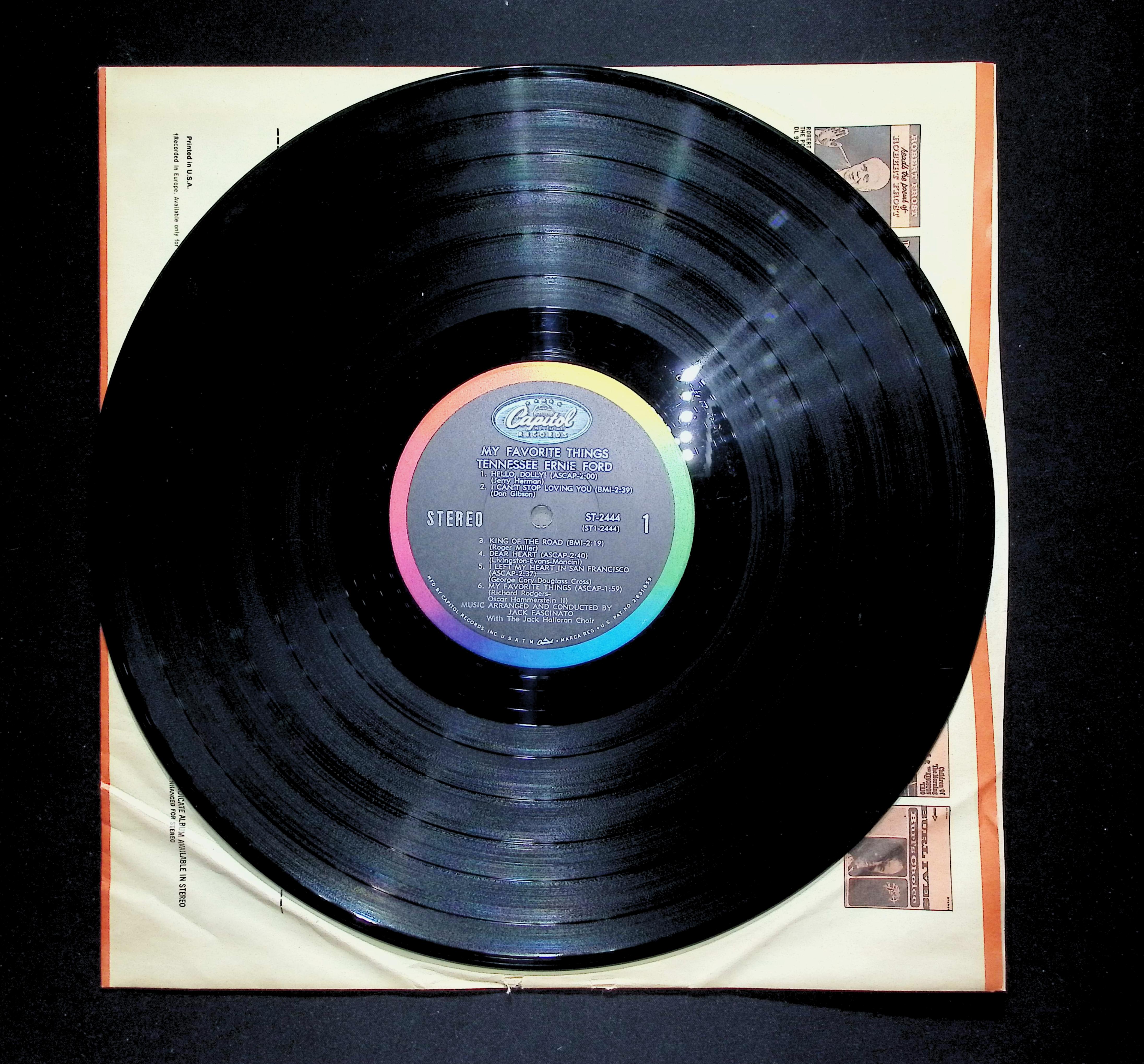 Tennessee Ernie Ford My Favorite Things LP 1966 — image 5