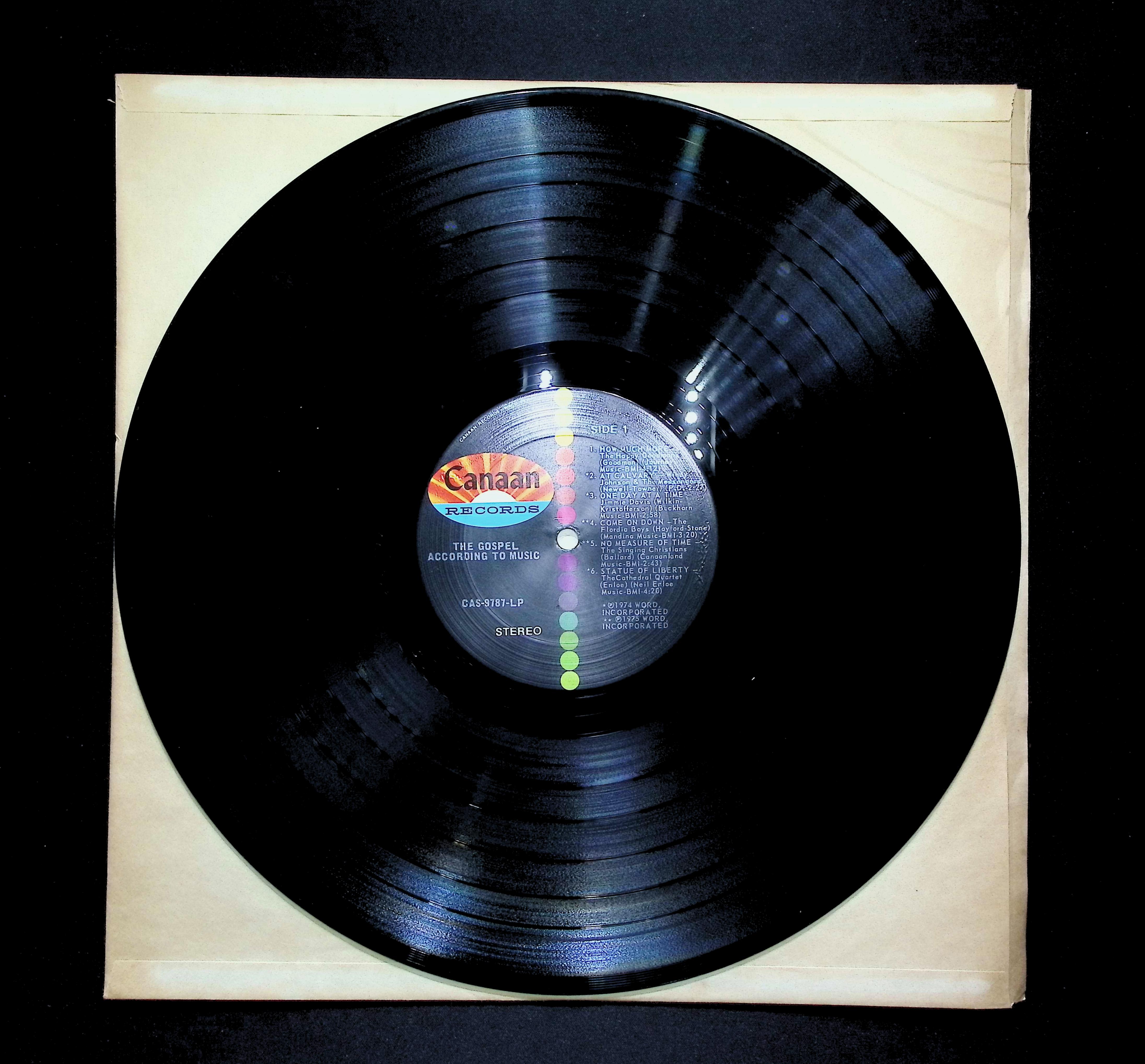 VarioGospel According To Mic LP 1974 Compilation — image 5