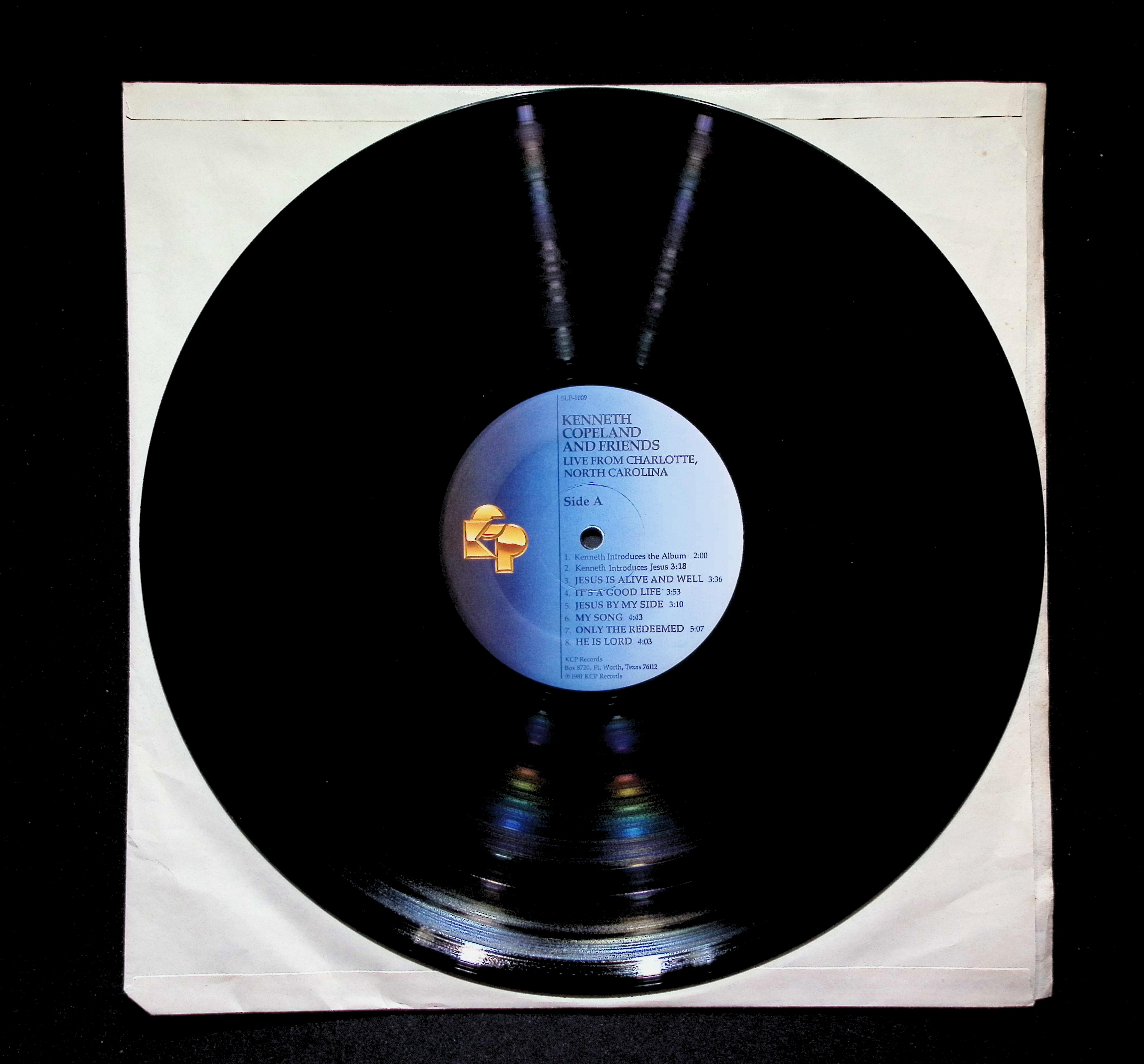 Kenneth Copeland And Friends Live LP 1981 — image 4