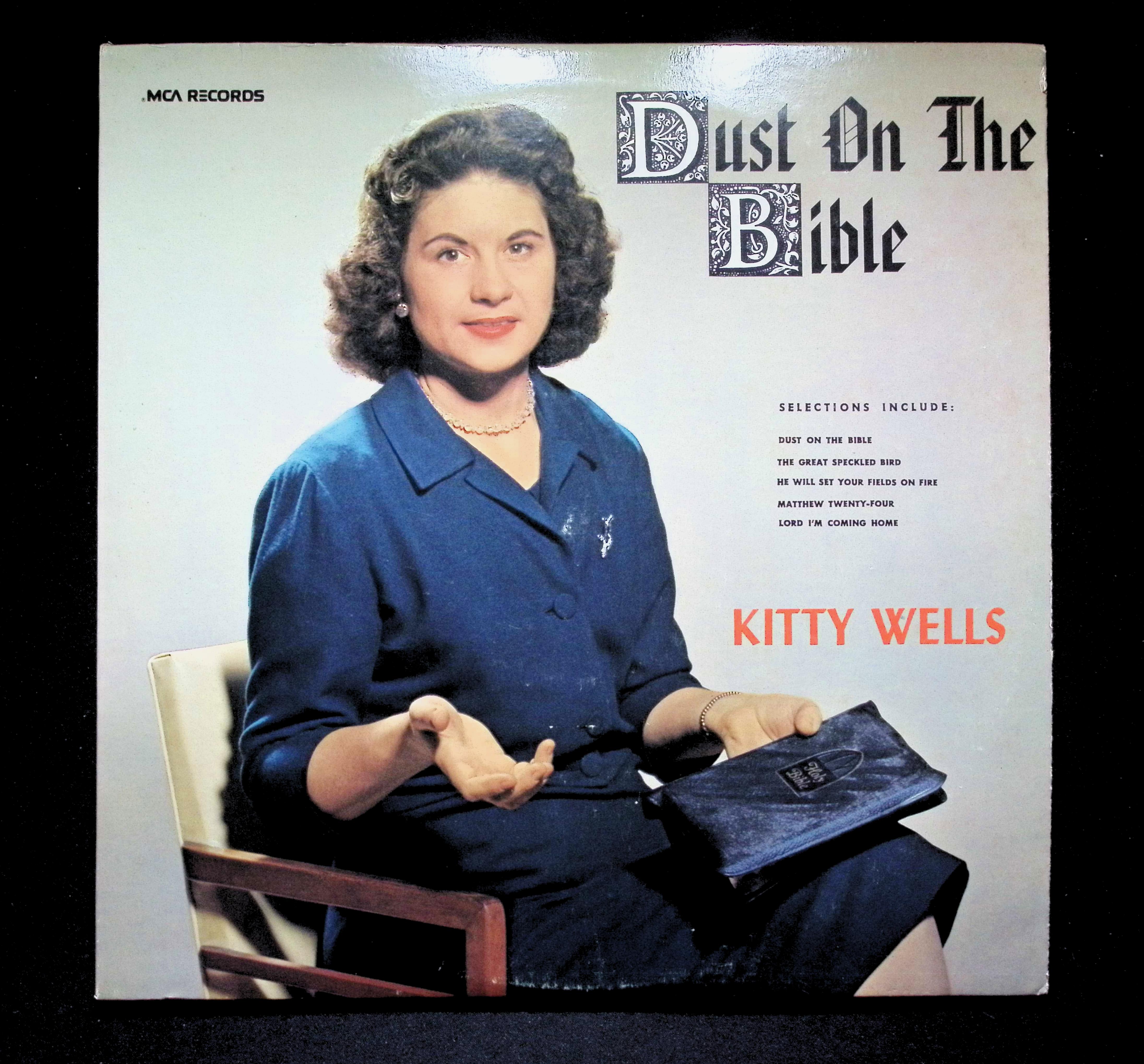 Kitty Wells Dt On The Bible LP 1973Reissue