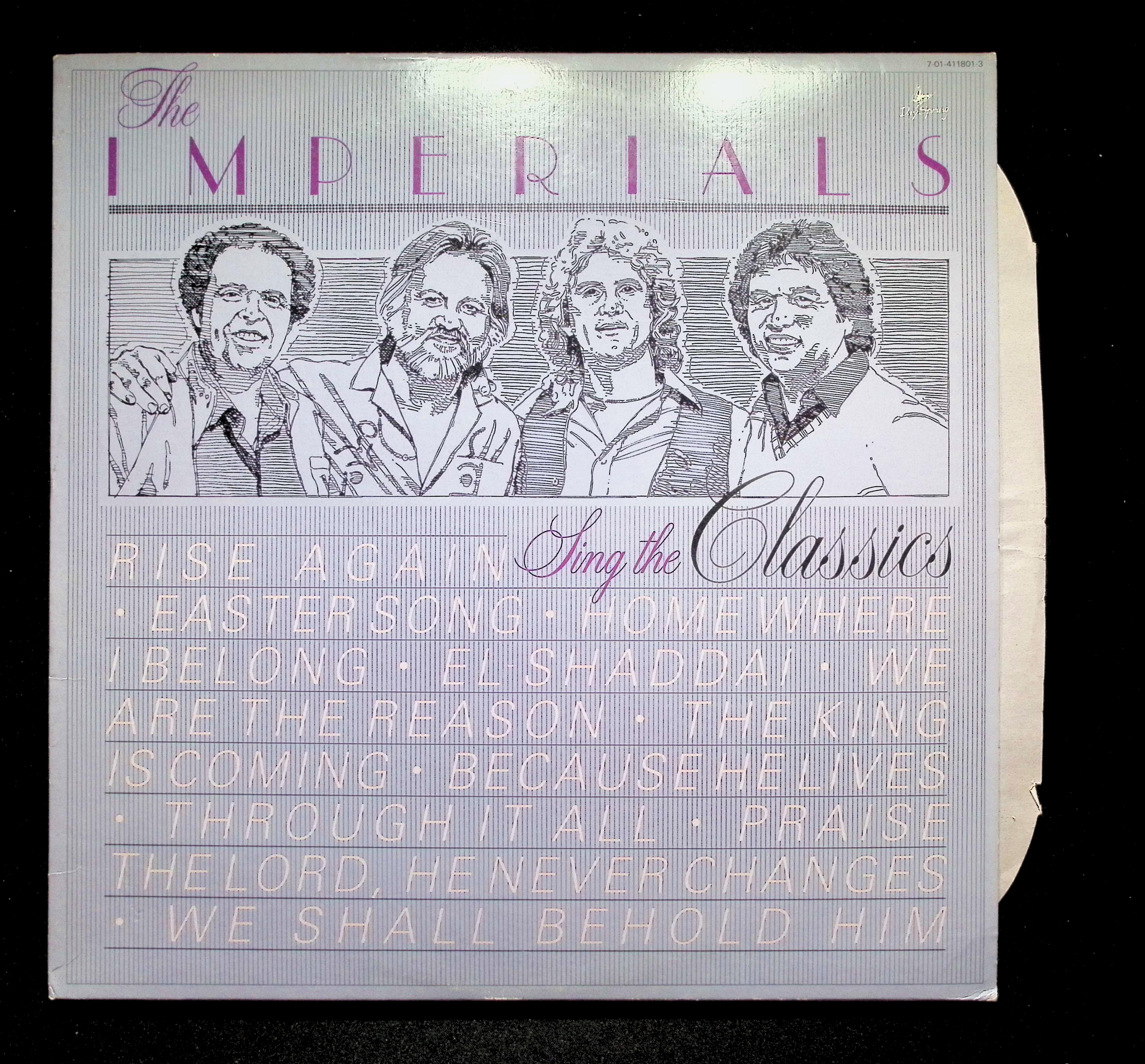 Imperials Sing The Classics LP 1984 — image 3