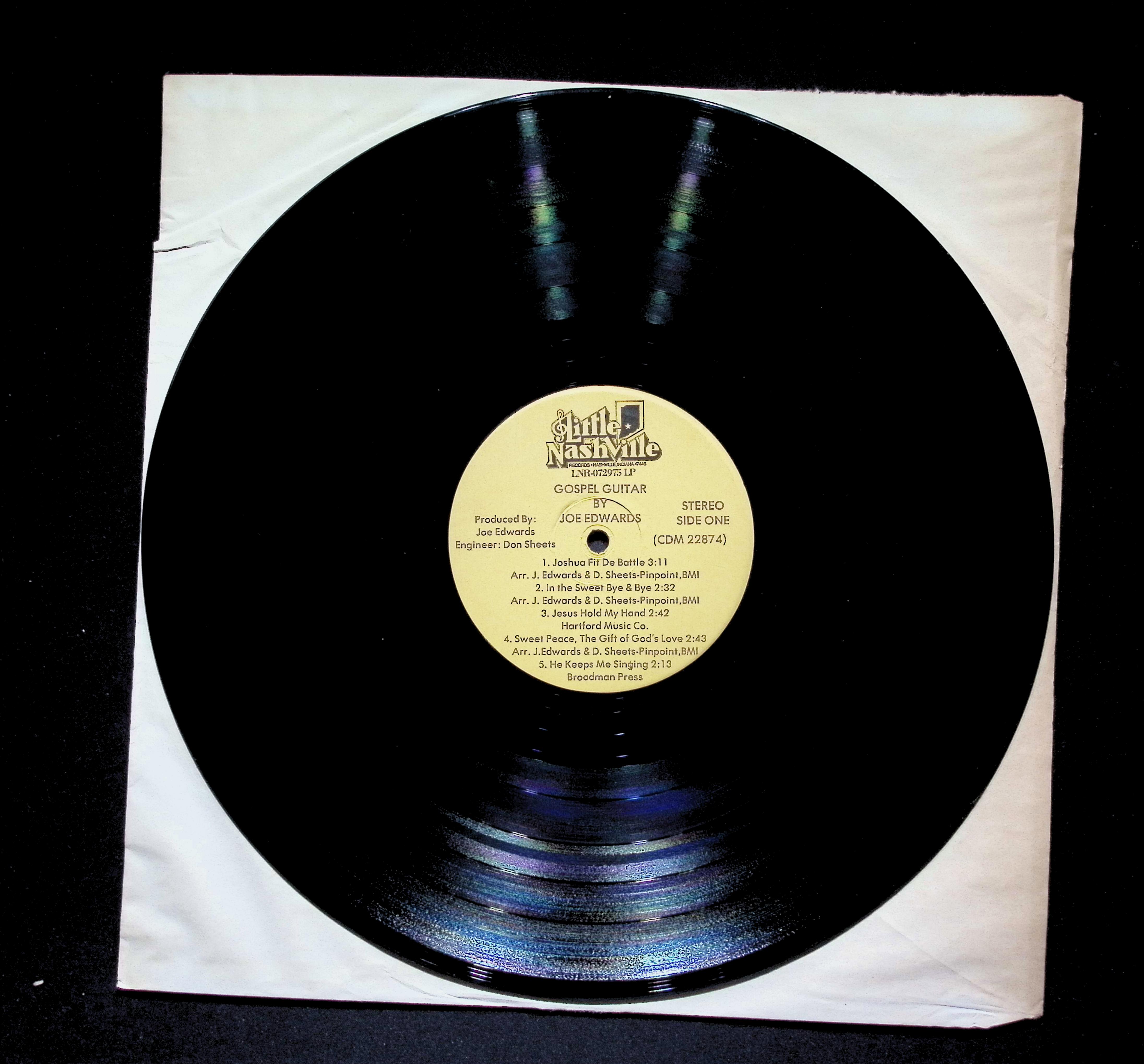 Joe Edwards Gospel Guitar LP 1975 — image 5