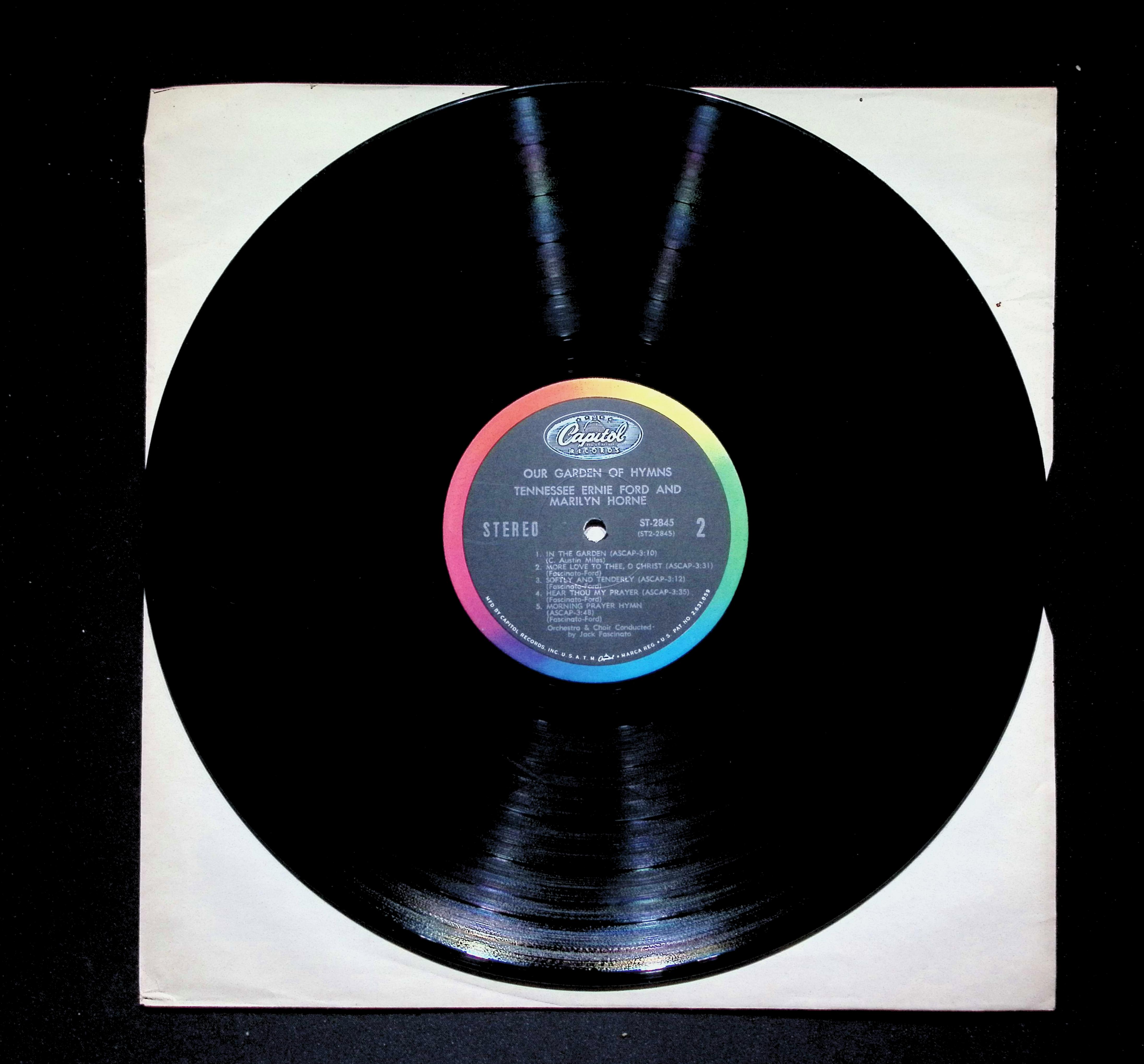 Tennessee Ernie Ford Our Garden Of Hymns LP 1968 — image 4