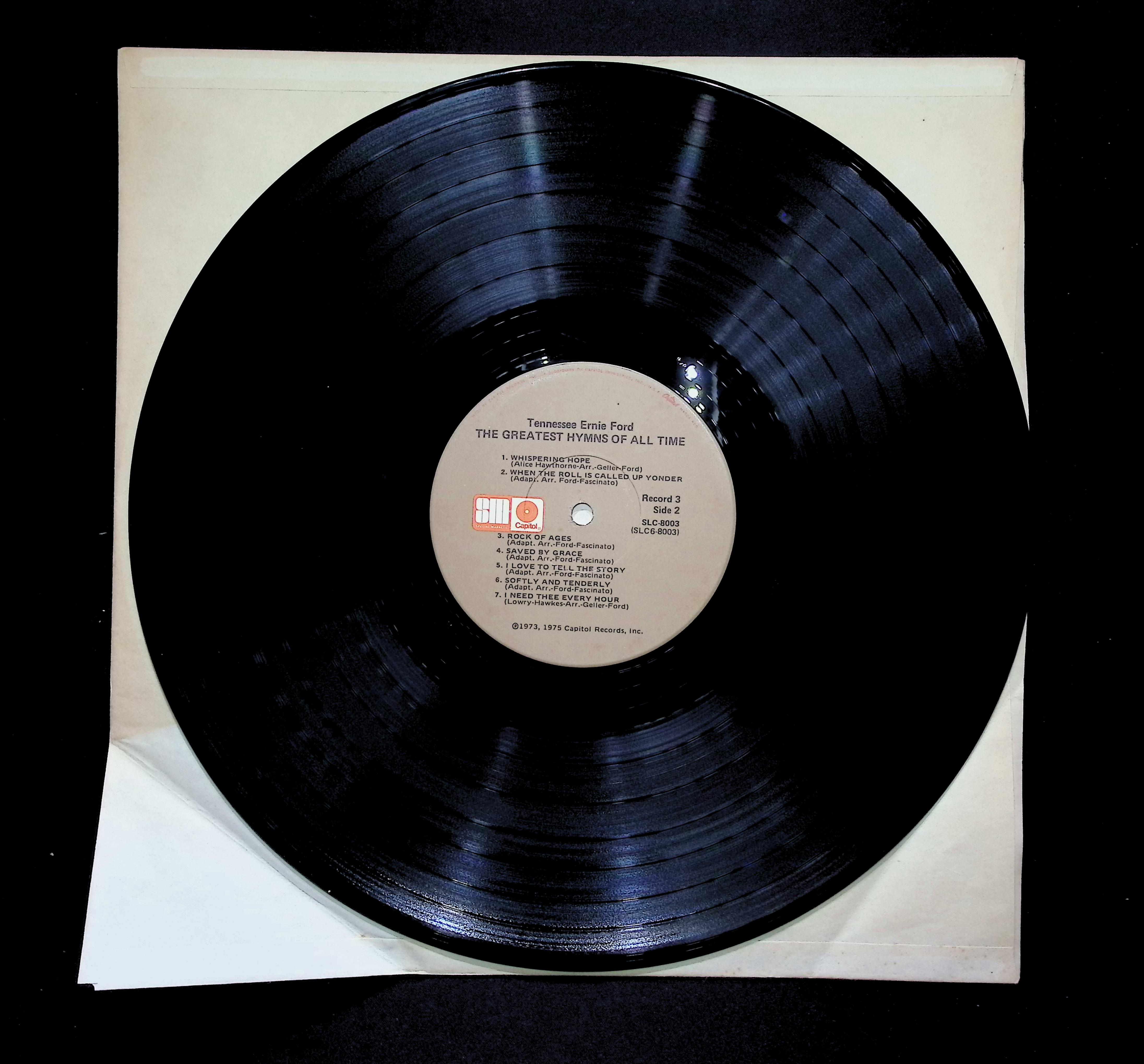 Tennessee Ernie Ford Sings LP 1975 — image 4